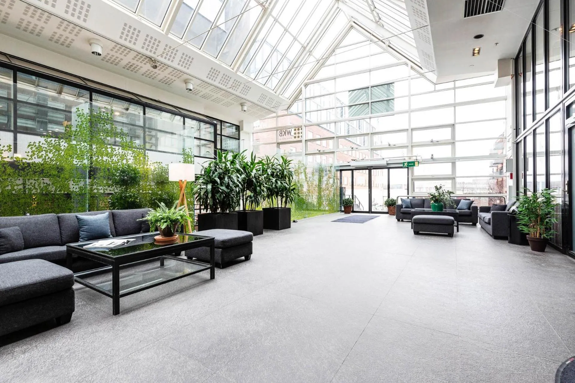 Lobby or reception in Biz Apartment Gärdet