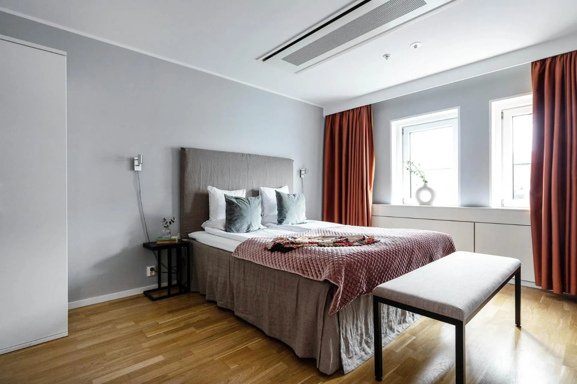 Bedroom, Bed in Biz Apartment Gärdet