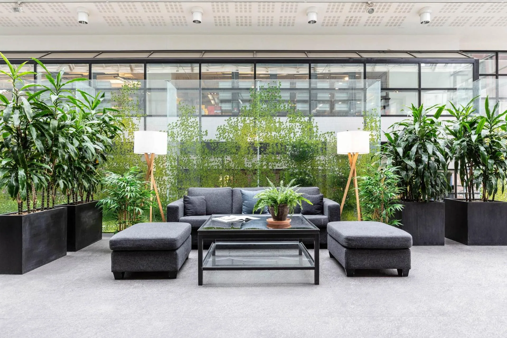 Lobby or reception in Biz Apartment Gärdet