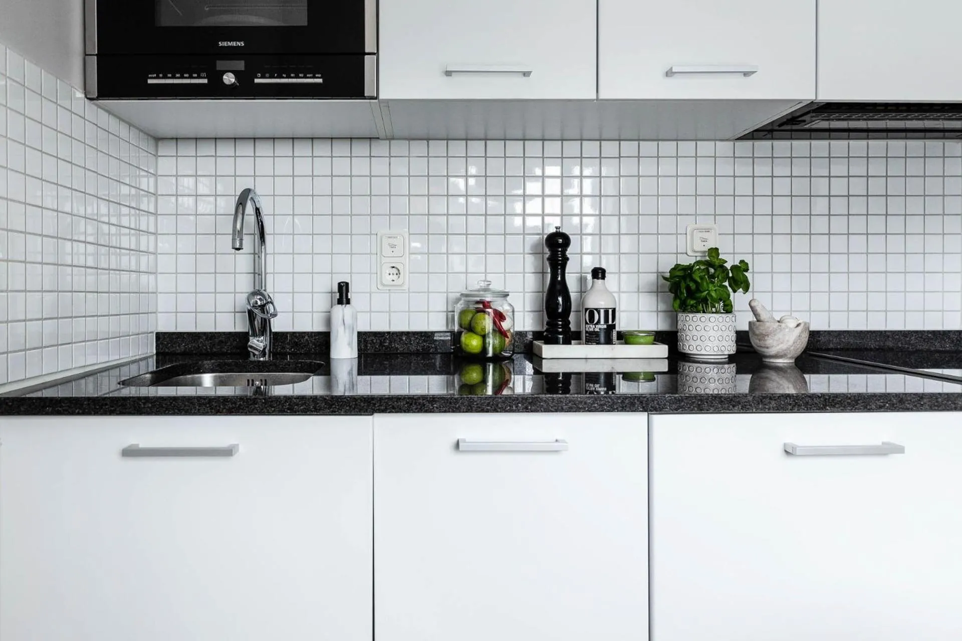 Kitchen or kitchenette in Biz Apartment Gärdet