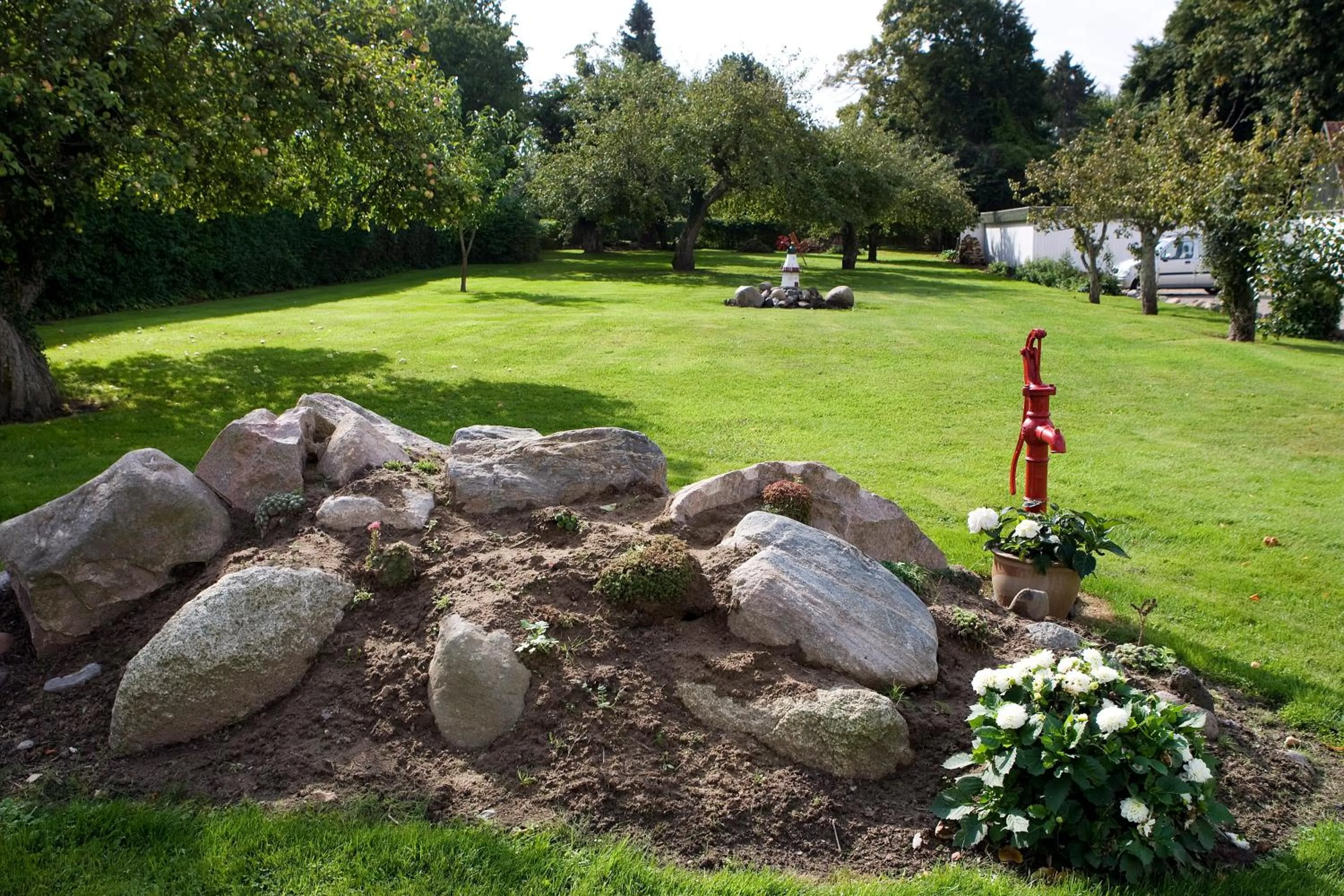 Garden in Hotel Troense