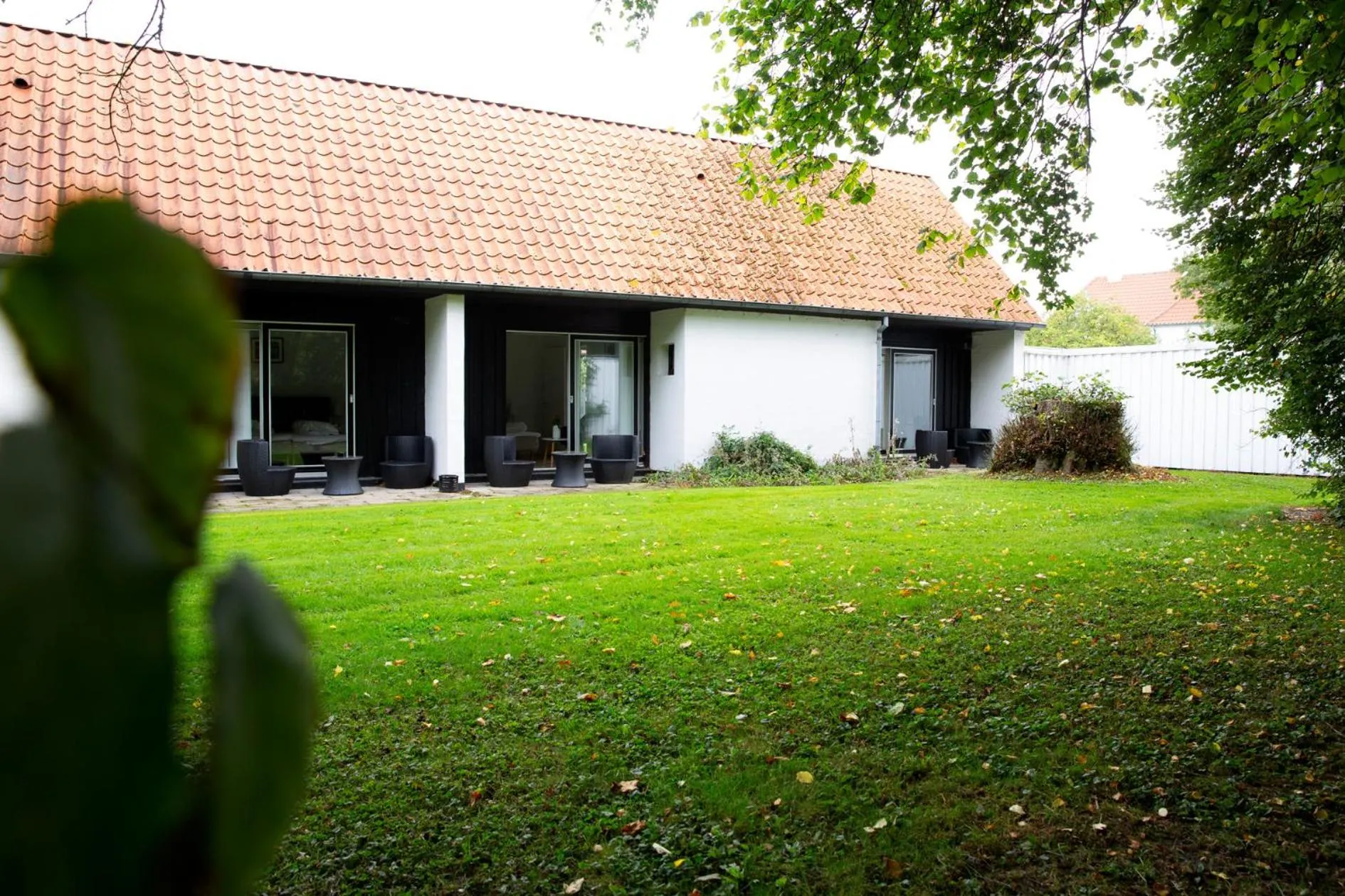 Garden in Hotel Troense
