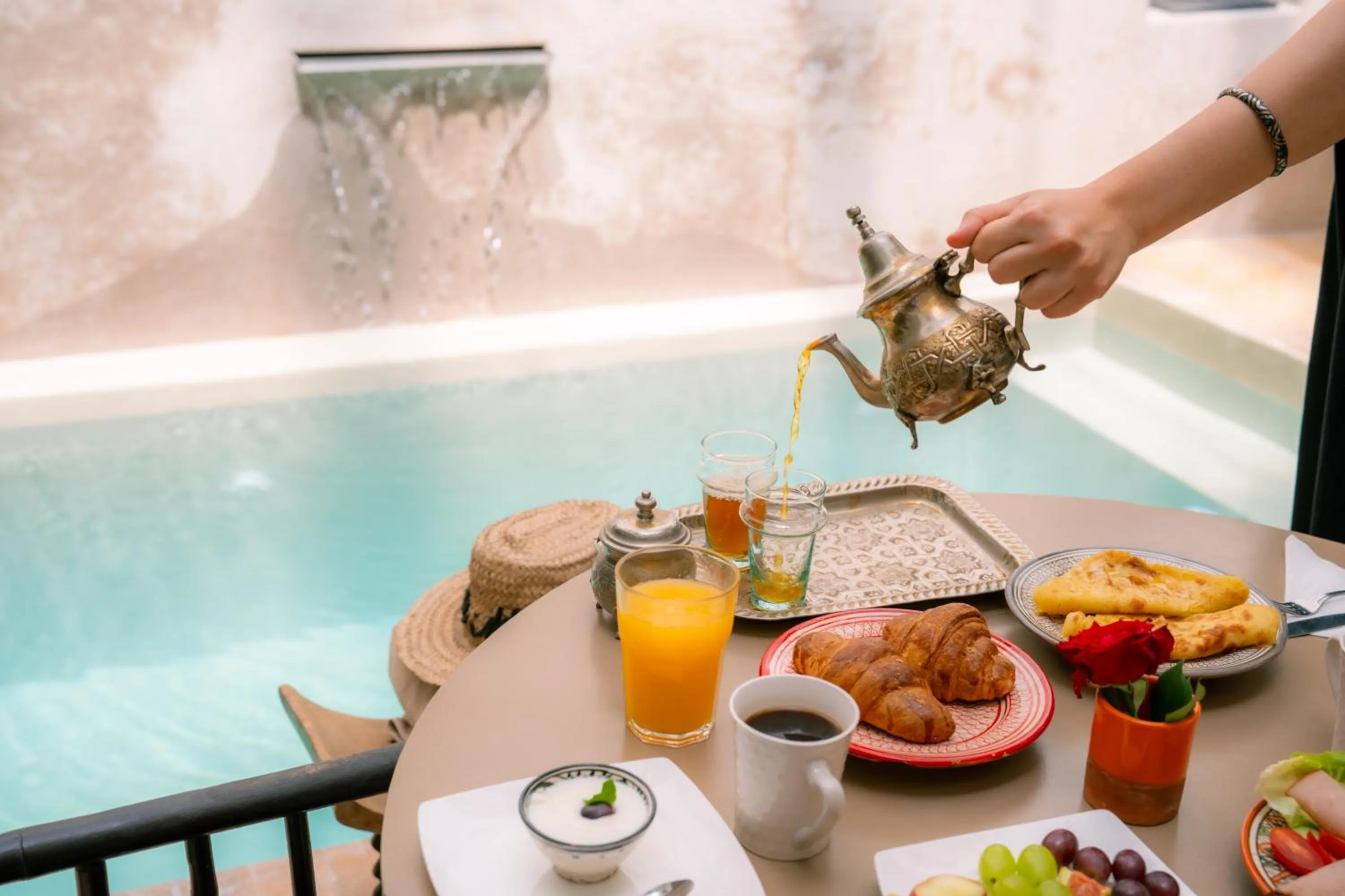 Breakfast in Riad Dar Massai