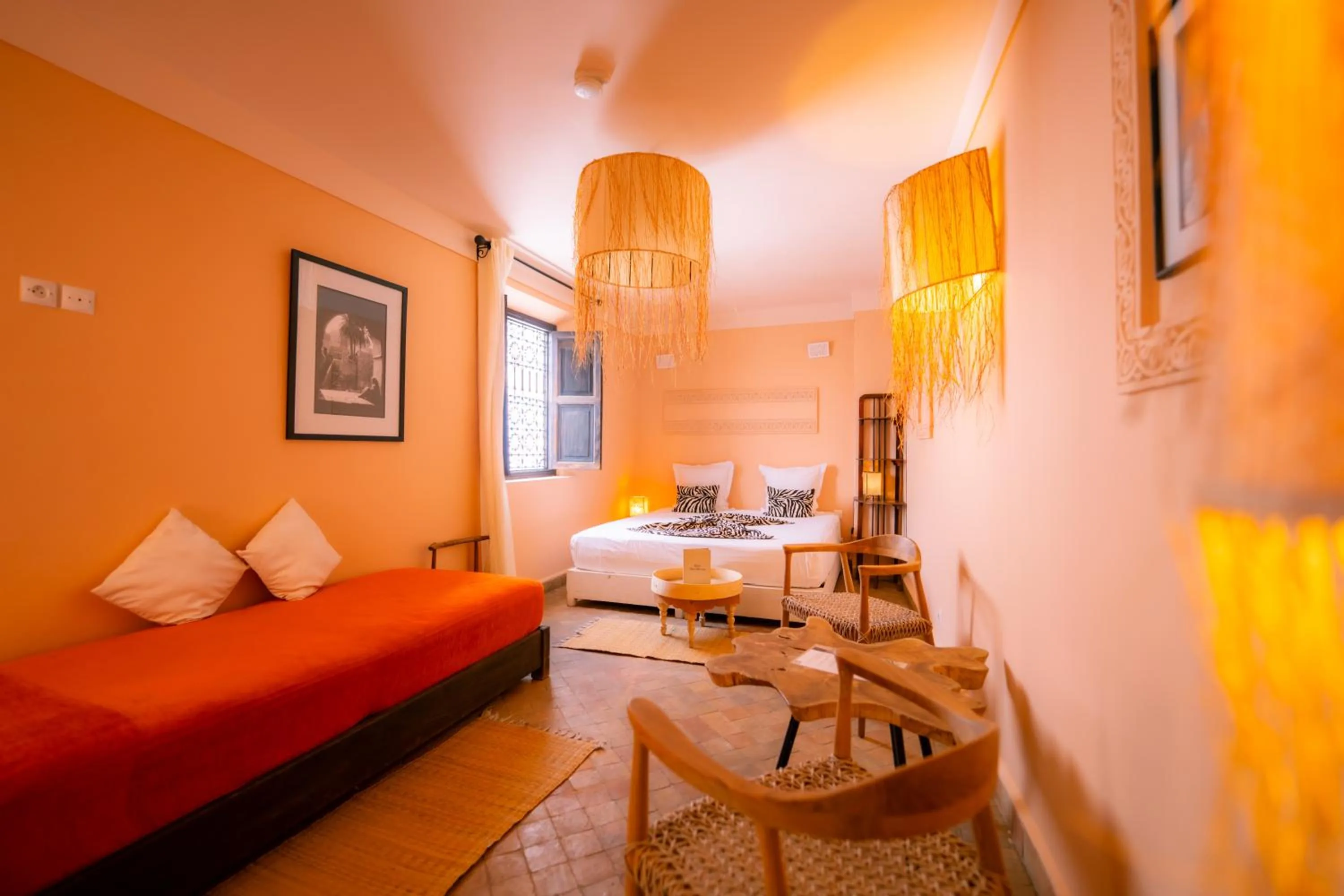 Photo of the whole room, Bed in Riad Dar Massai