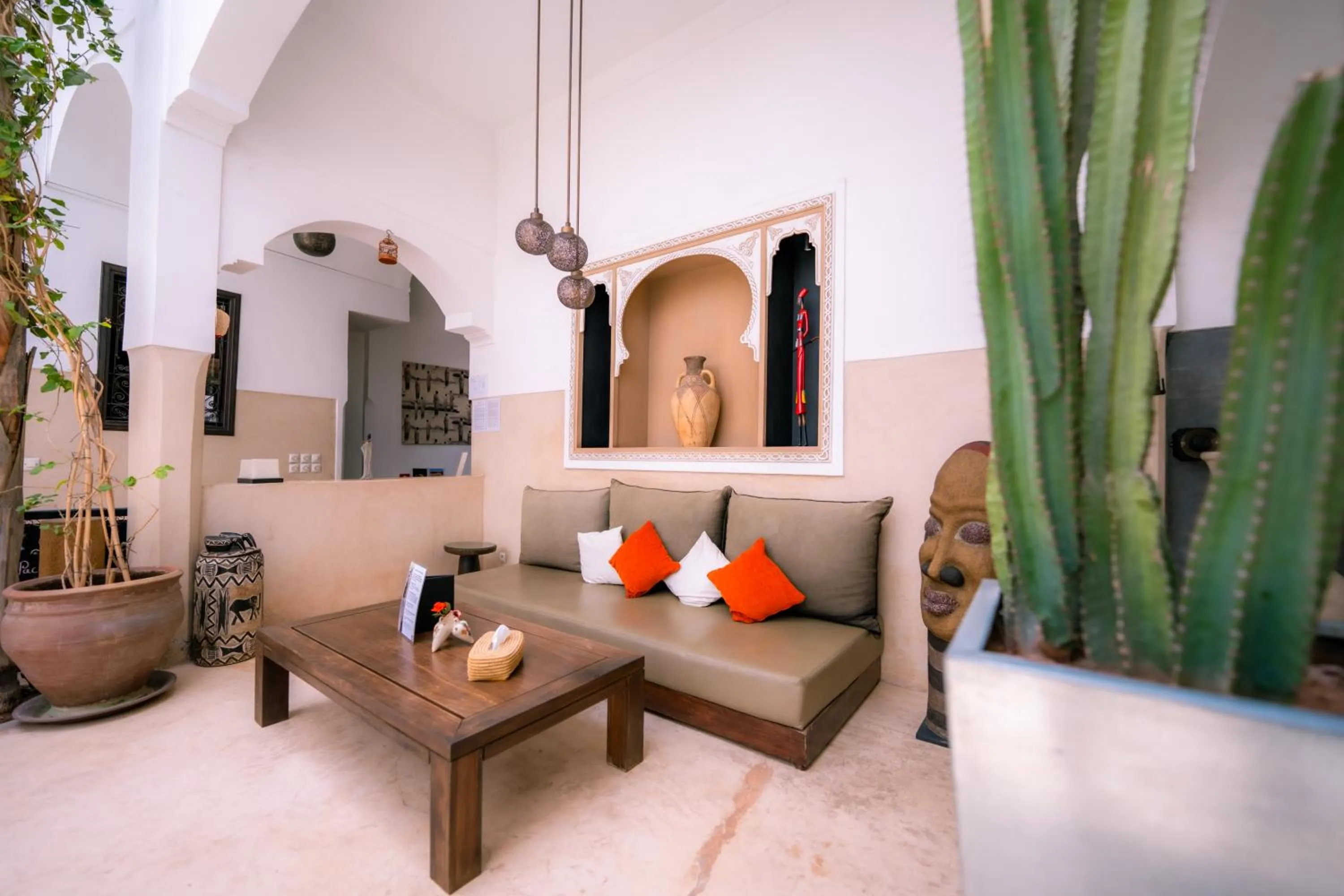 Patio in Riad Dar Massai