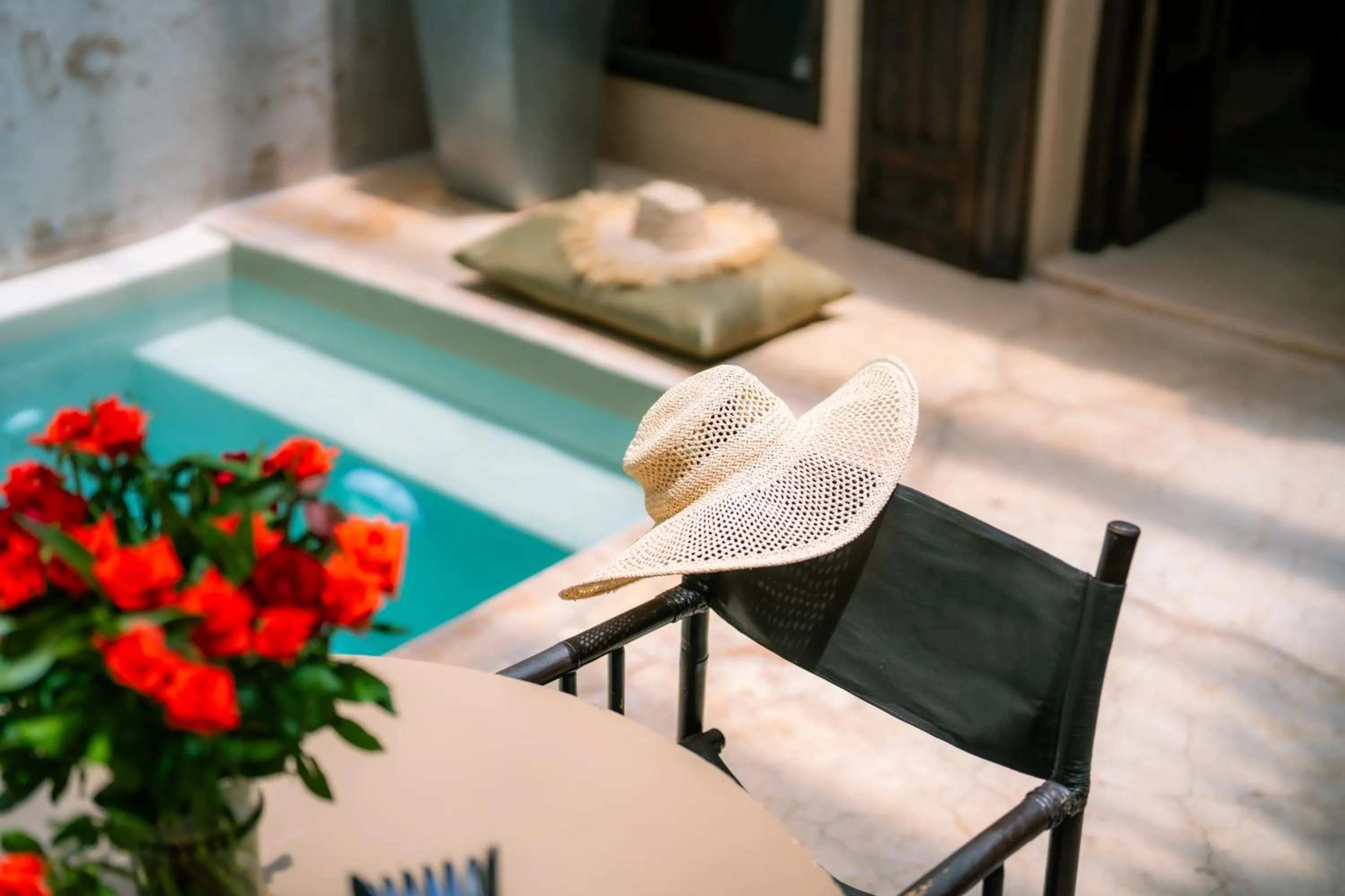 Lobby or reception in Riad Dar Massai