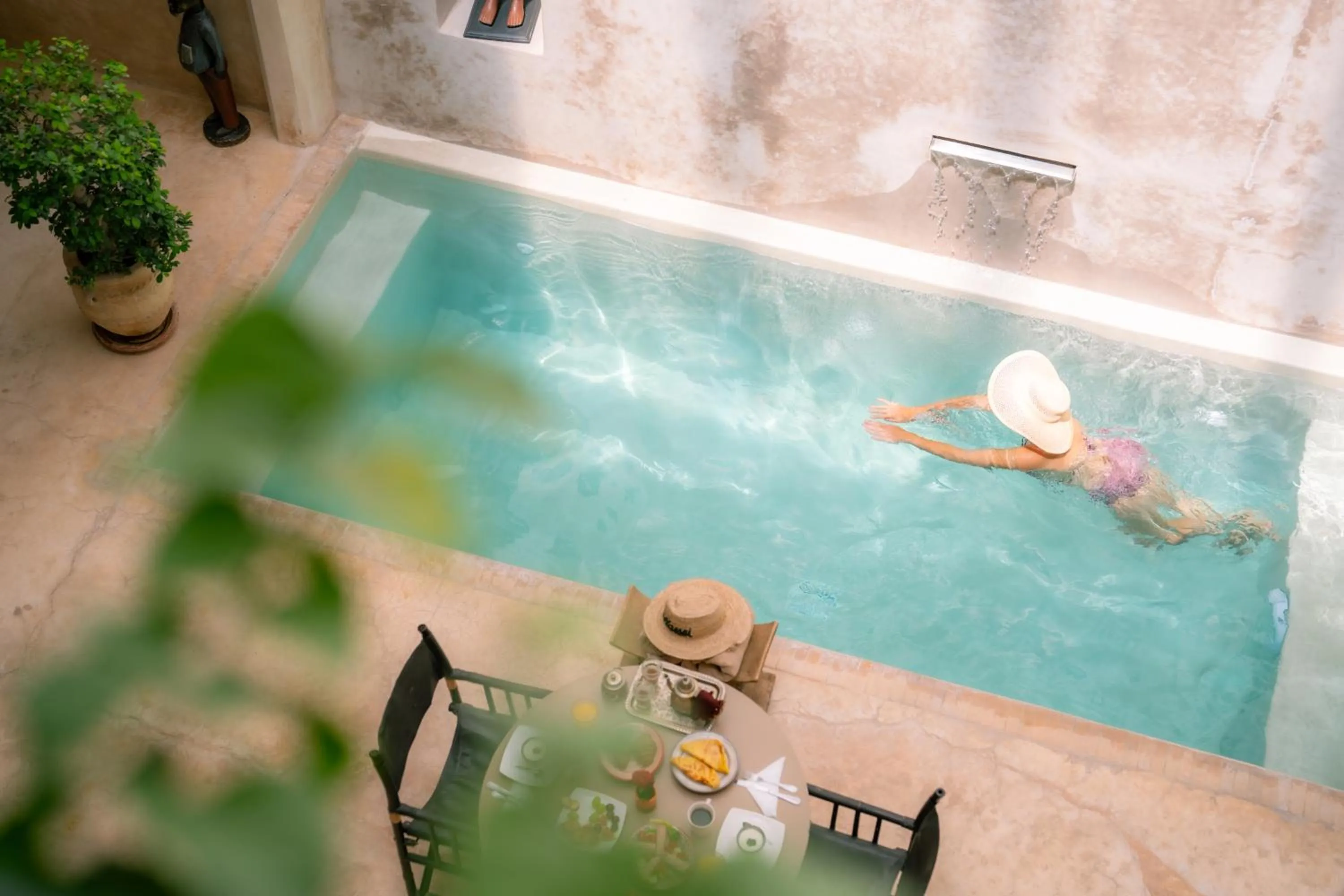 Swimming pool in Riad Dar Massai