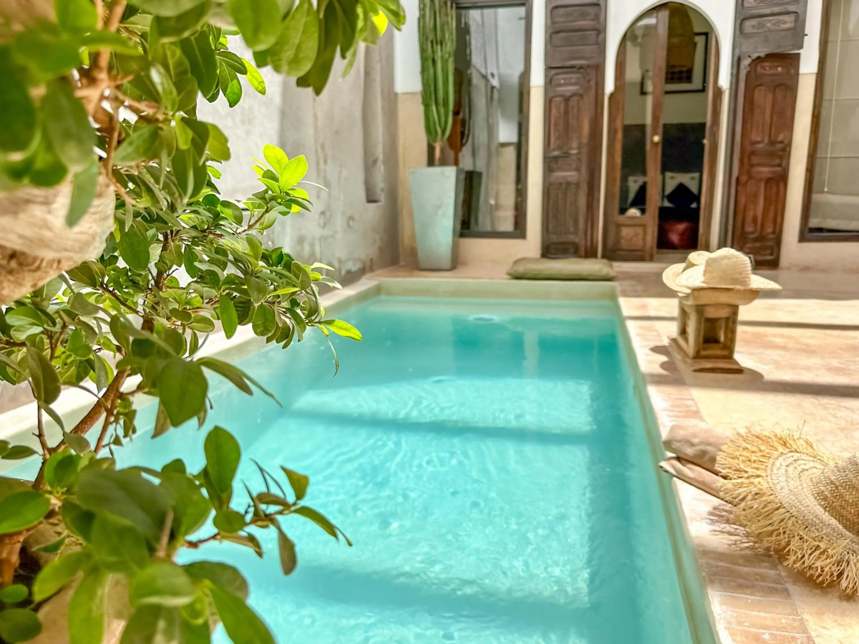 Swimming pool in Riad Dar Massai