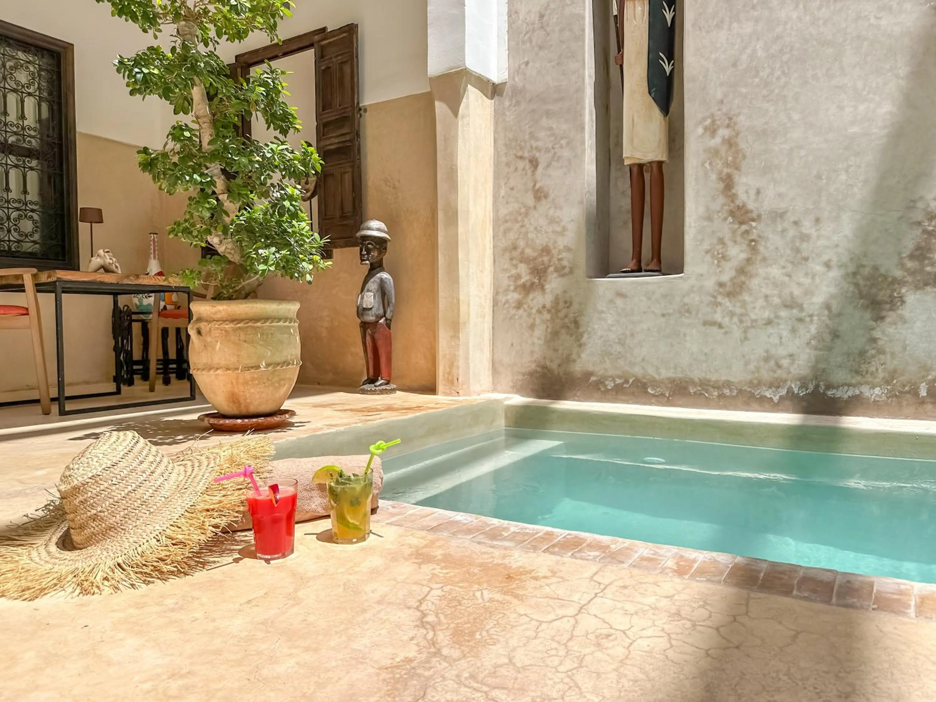 Lounge or bar in Riad Dar Massai