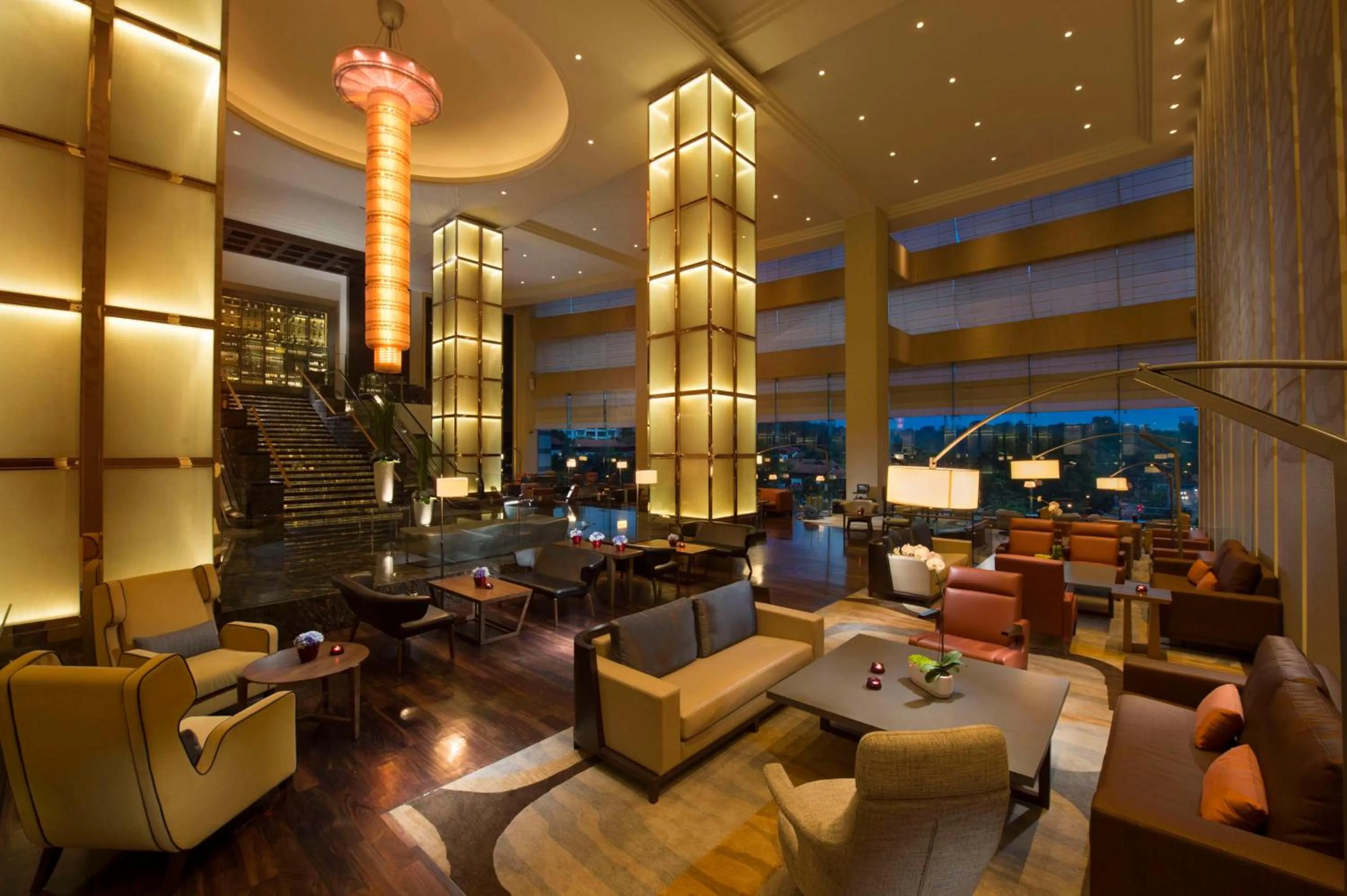 Lounge or bar in Hilton Kuala Lumpur