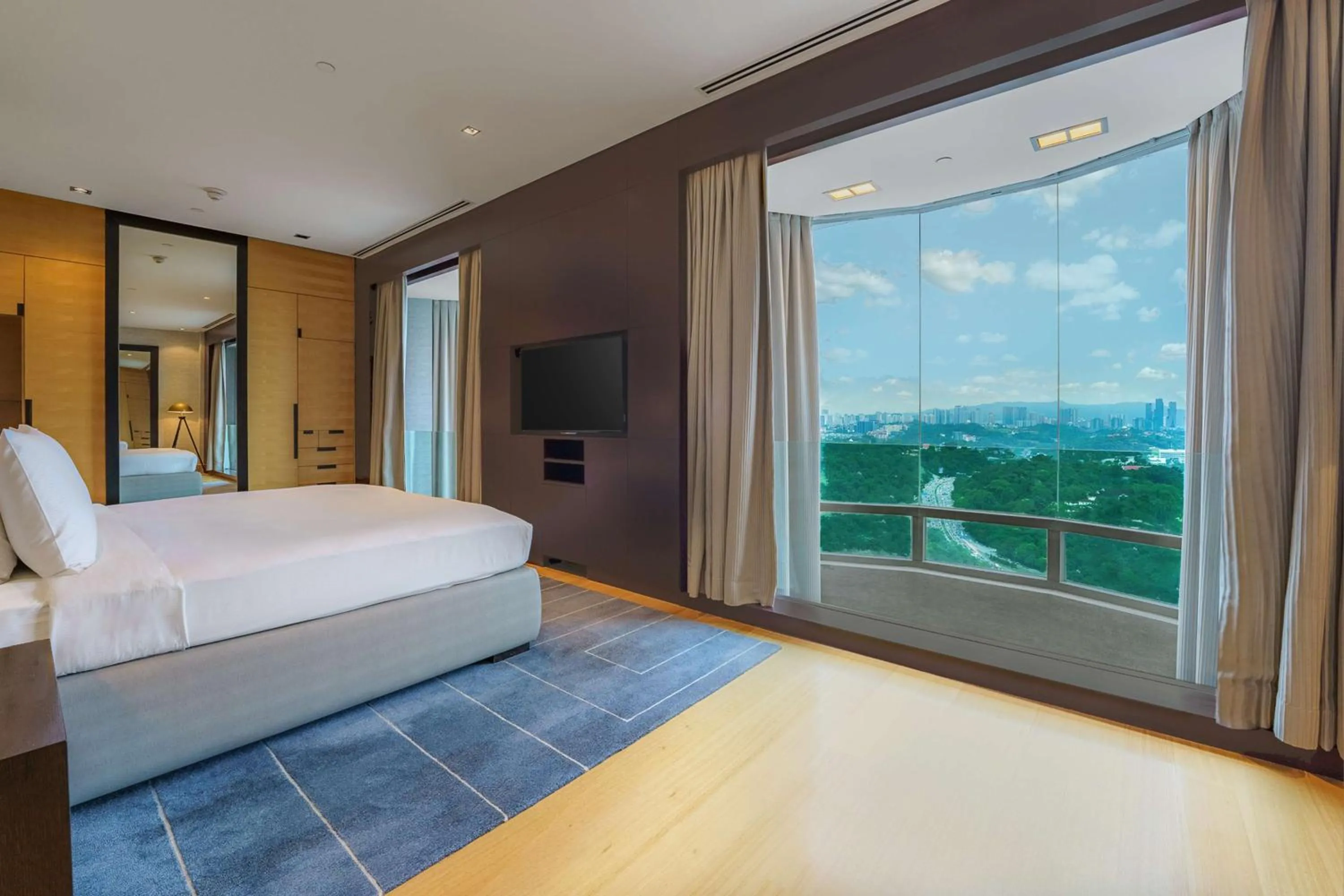 Bed in Hilton Kuala Lumpur