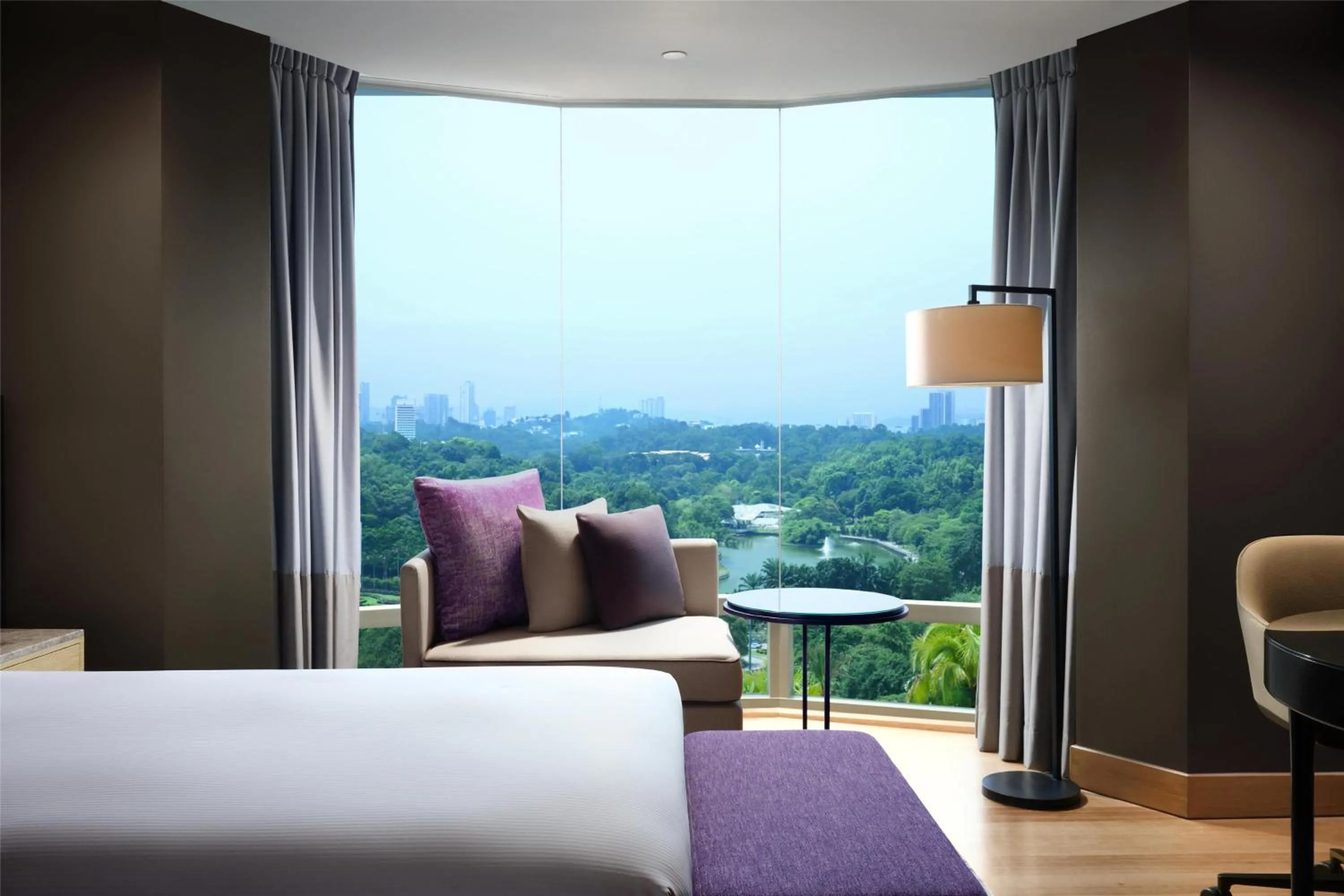 Bed in Hilton Kuala Lumpur