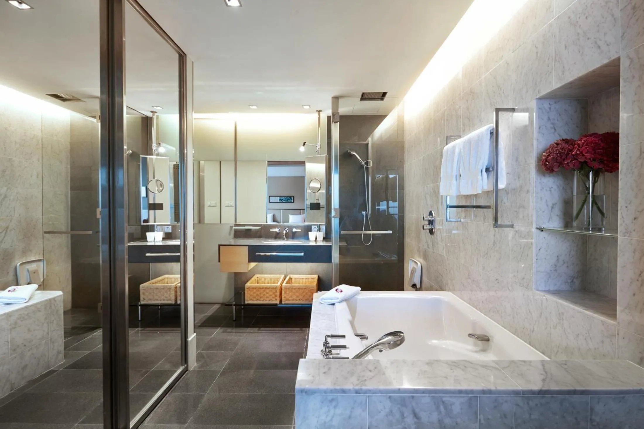 Bathroom in Hilton Kuala Lumpur