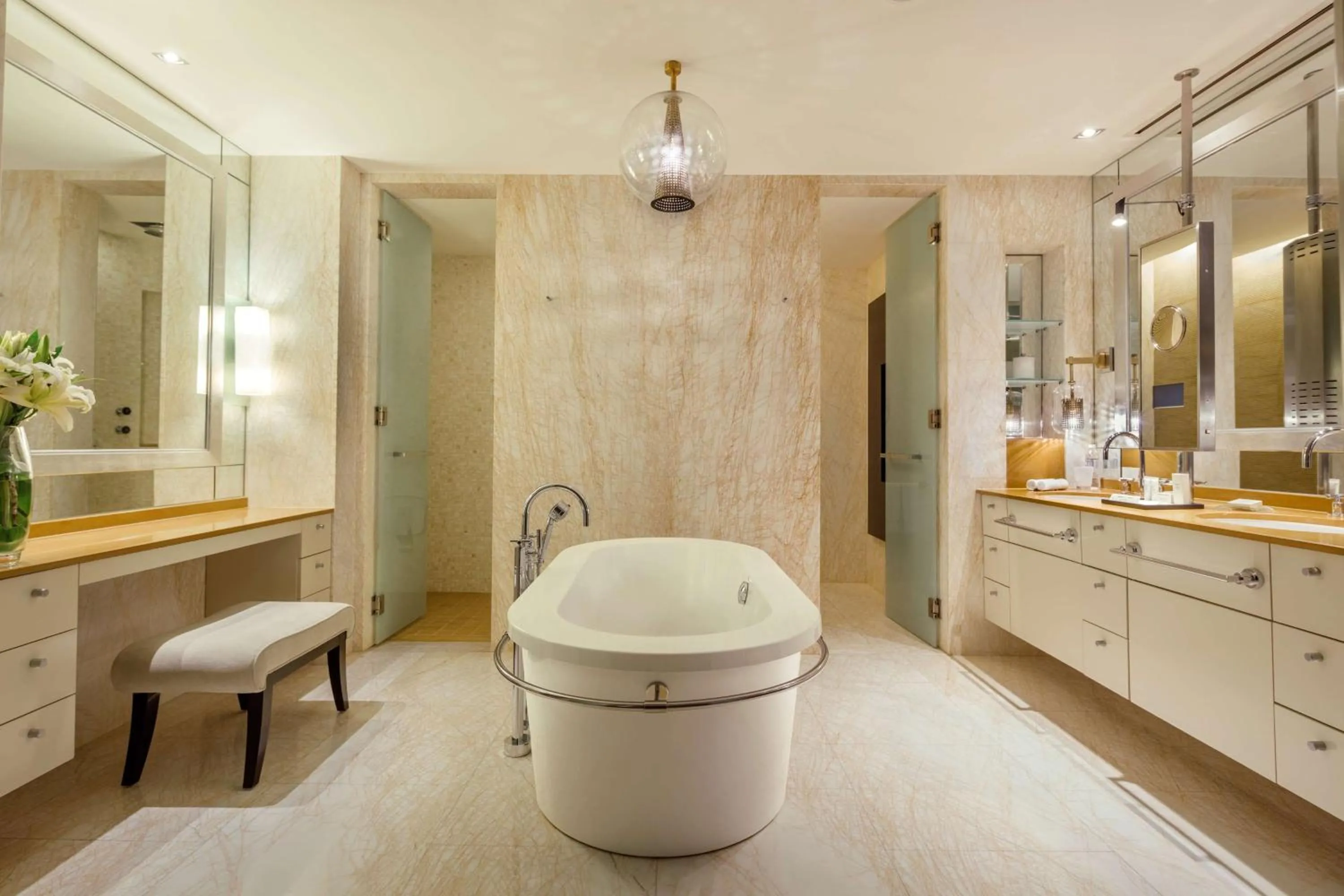 Bathroom in Hilton Kuala Lumpur