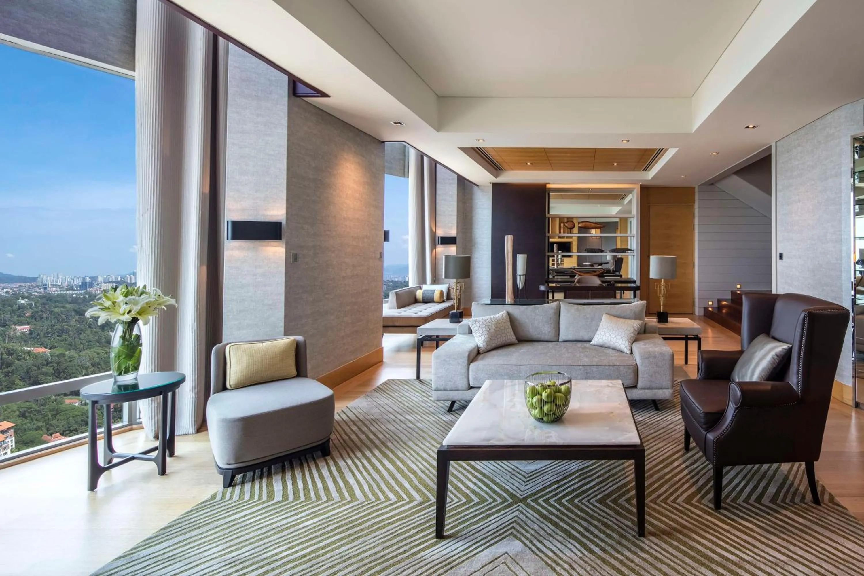 Living room in Hilton Kuala Lumpur