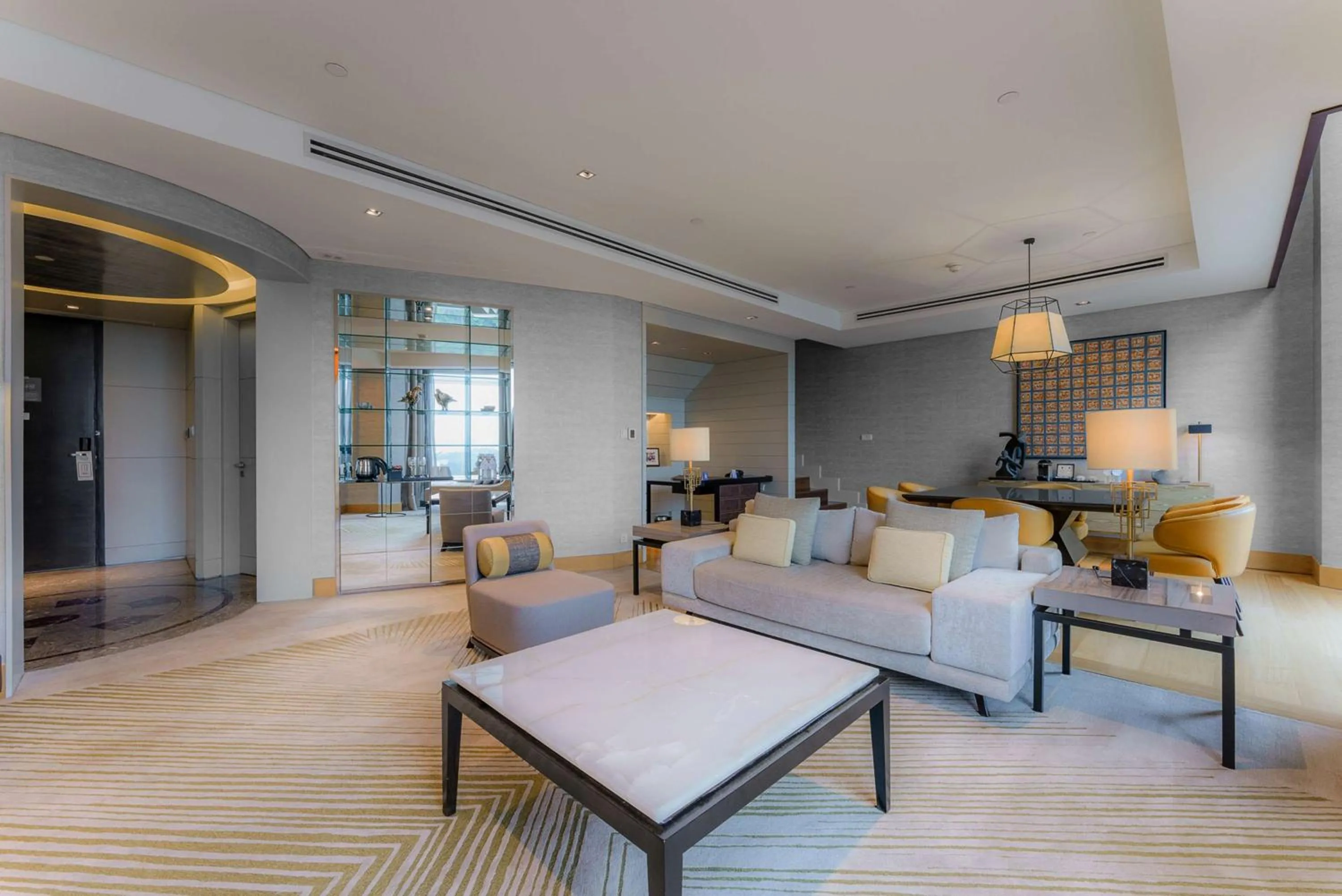 Living room in Hilton Kuala Lumpur