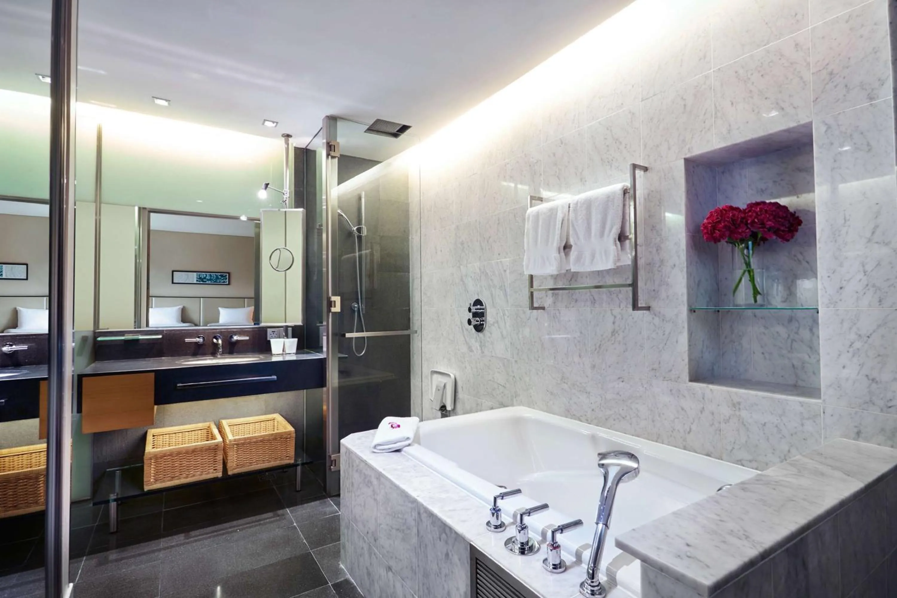 Bathroom in Hilton Kuala Lumpur