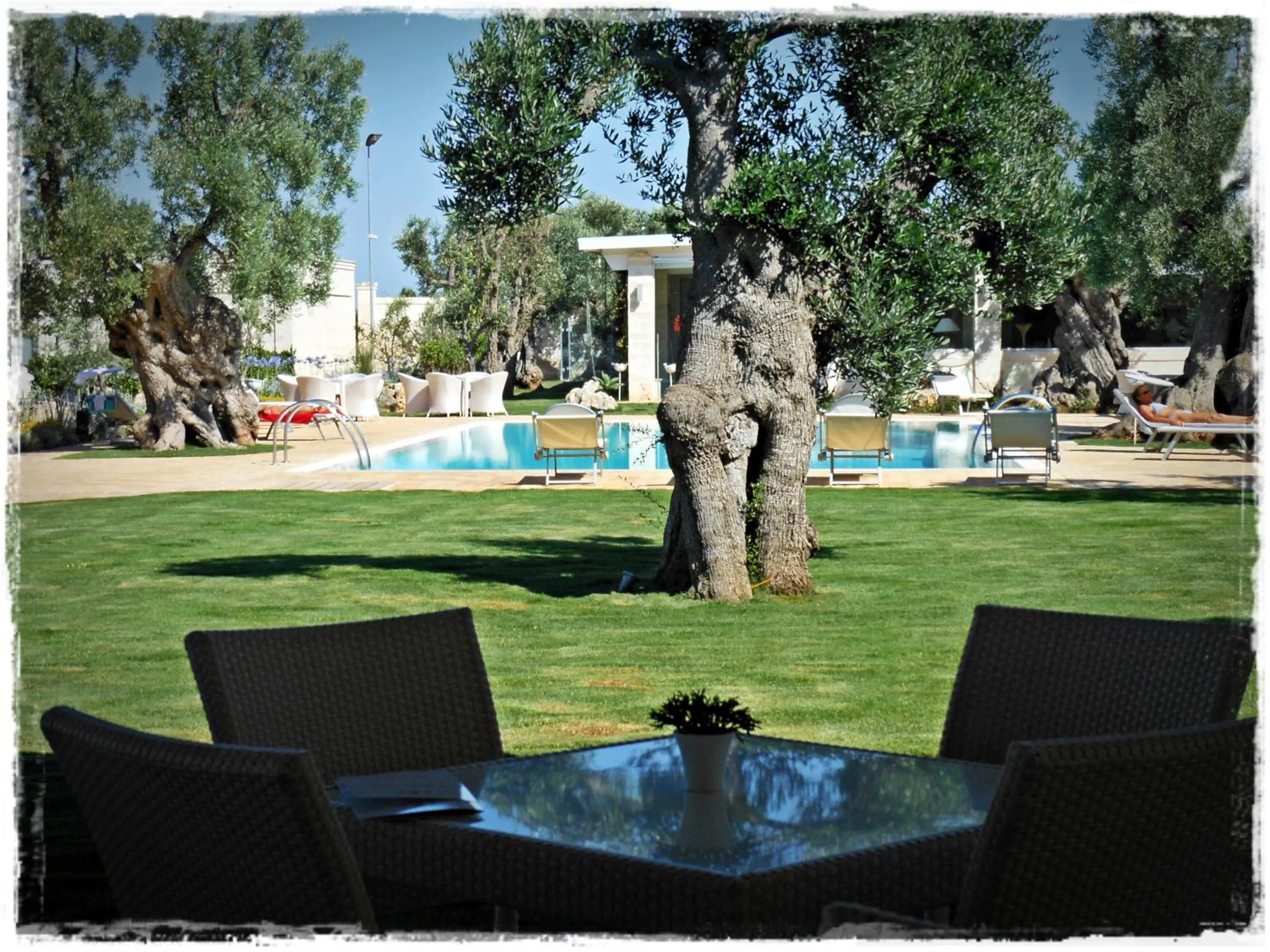 Swimming pool in Masseria Torre Del Diamante