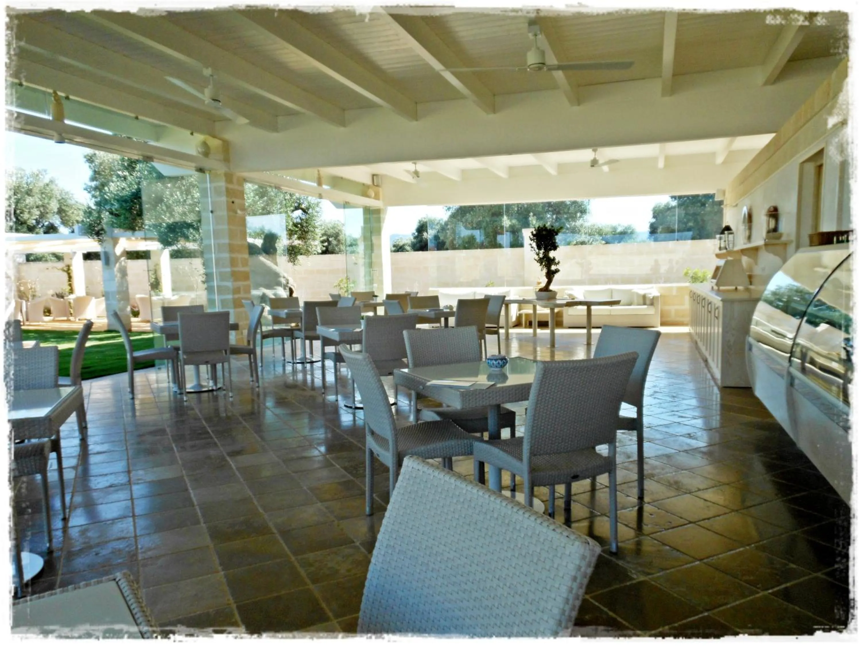 Lounge or bar in Masseria Torre Del Diamante