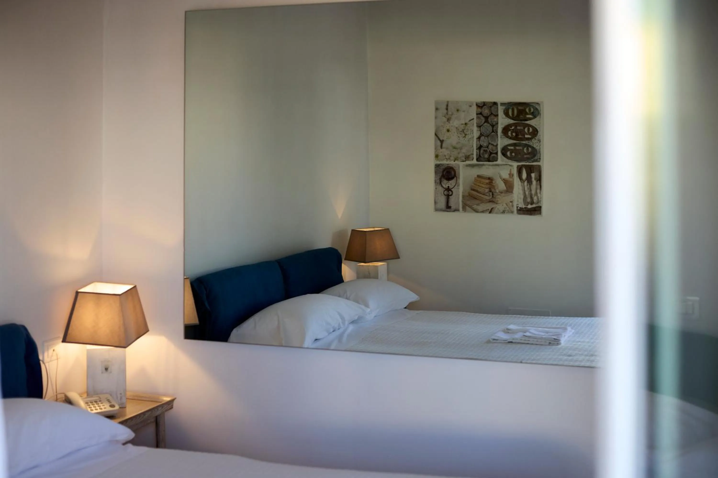 Photo of the whole room, Bed in Masseria Torre Del Diamante
