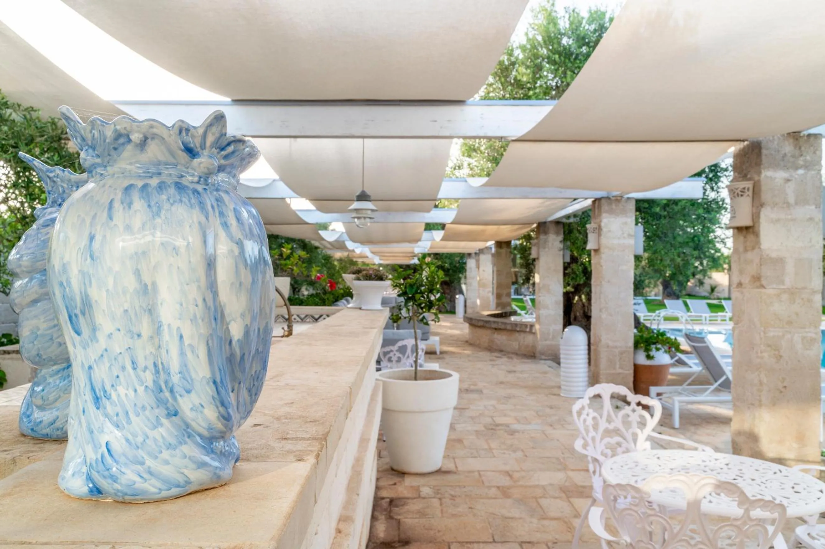 Swimming pool in Masseria Torre Del Diamante