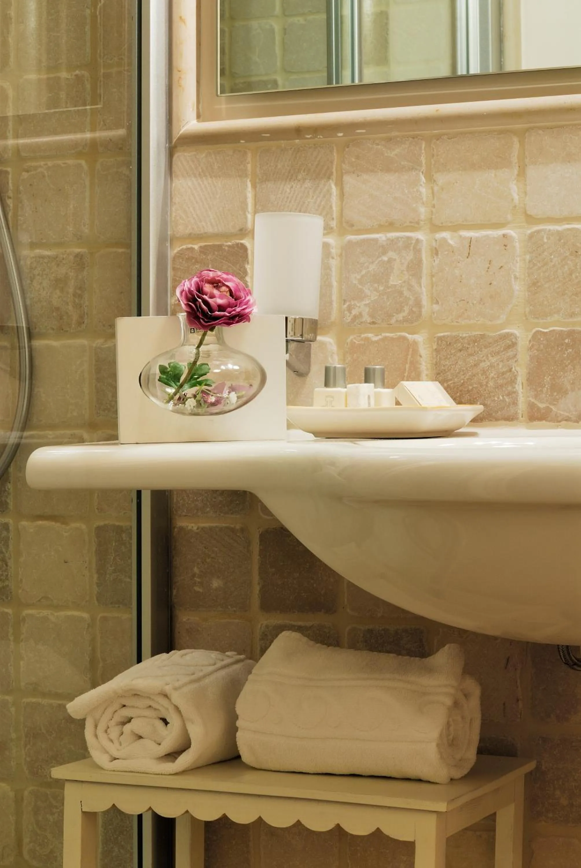 Bathroom in Masseria Torre Del Diamante