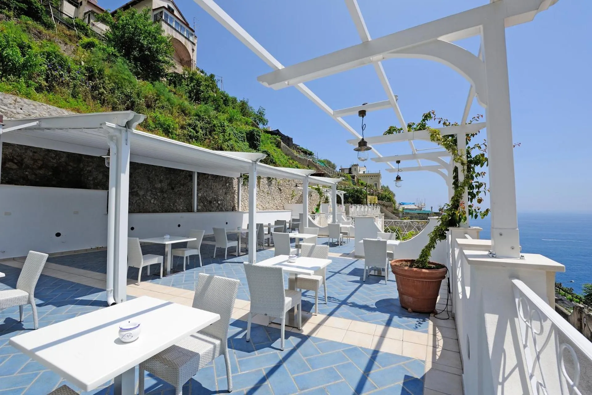 Patio in Villa Guarracino Amalfi