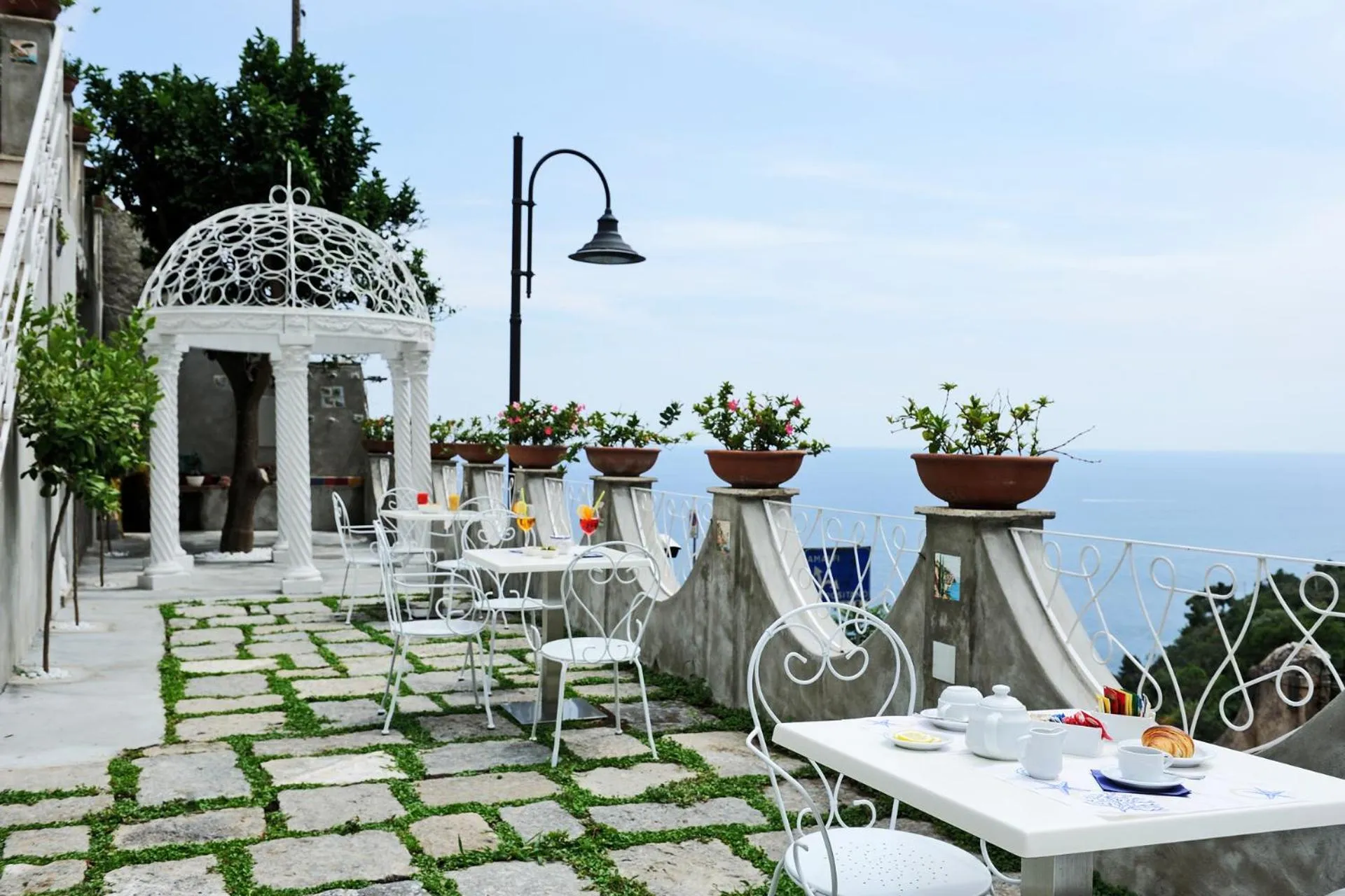 Patio in Villa Guarracino Amalfi