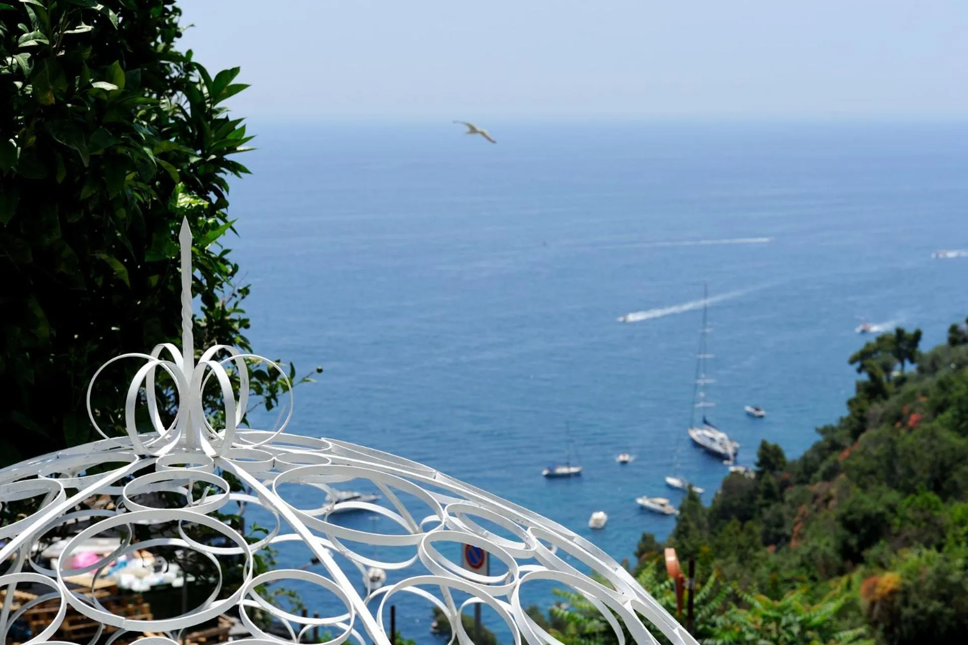 Sea view in Villa Guarracino Amalfi