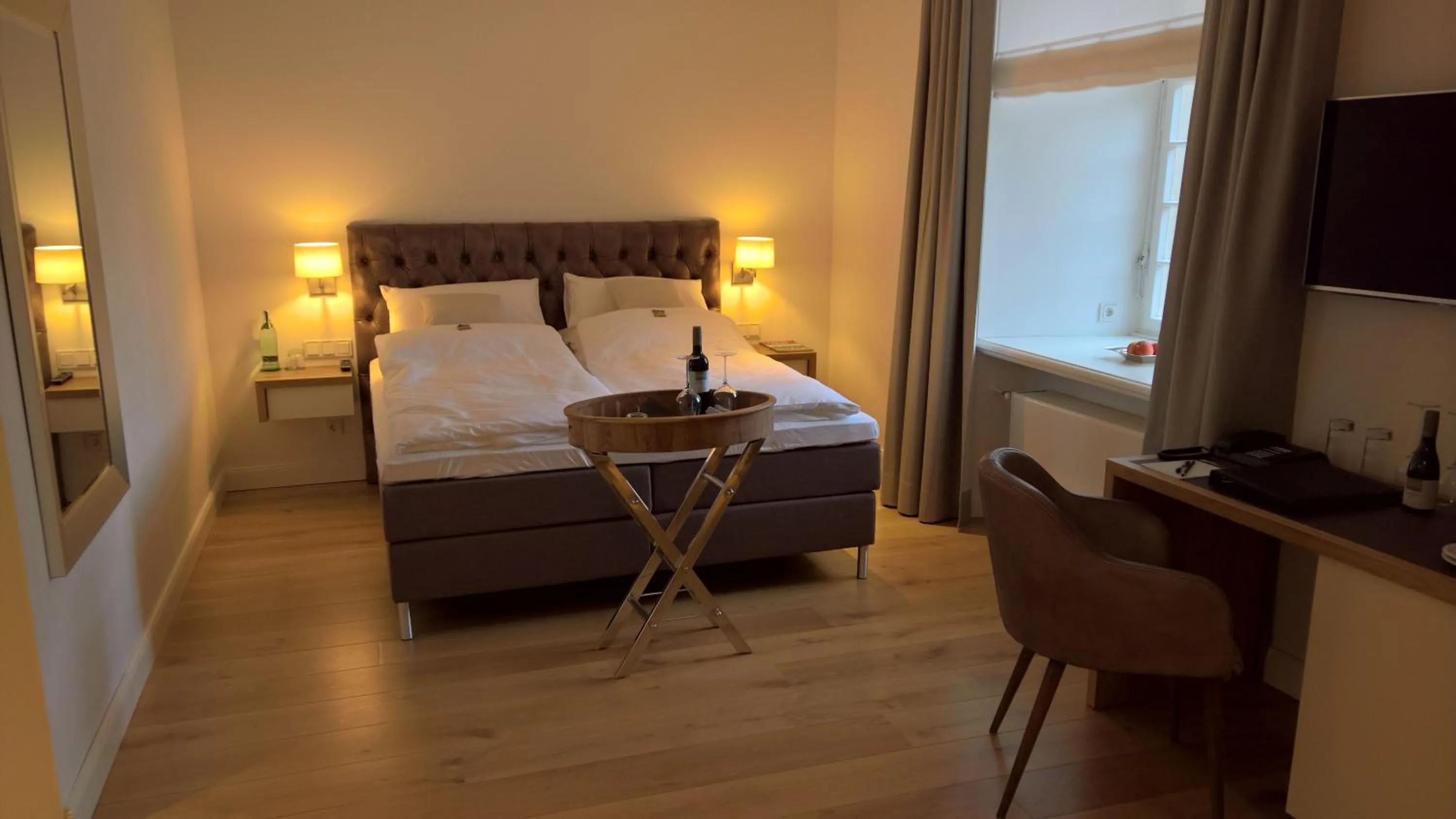 Bed in Hotel Schloss Dyck