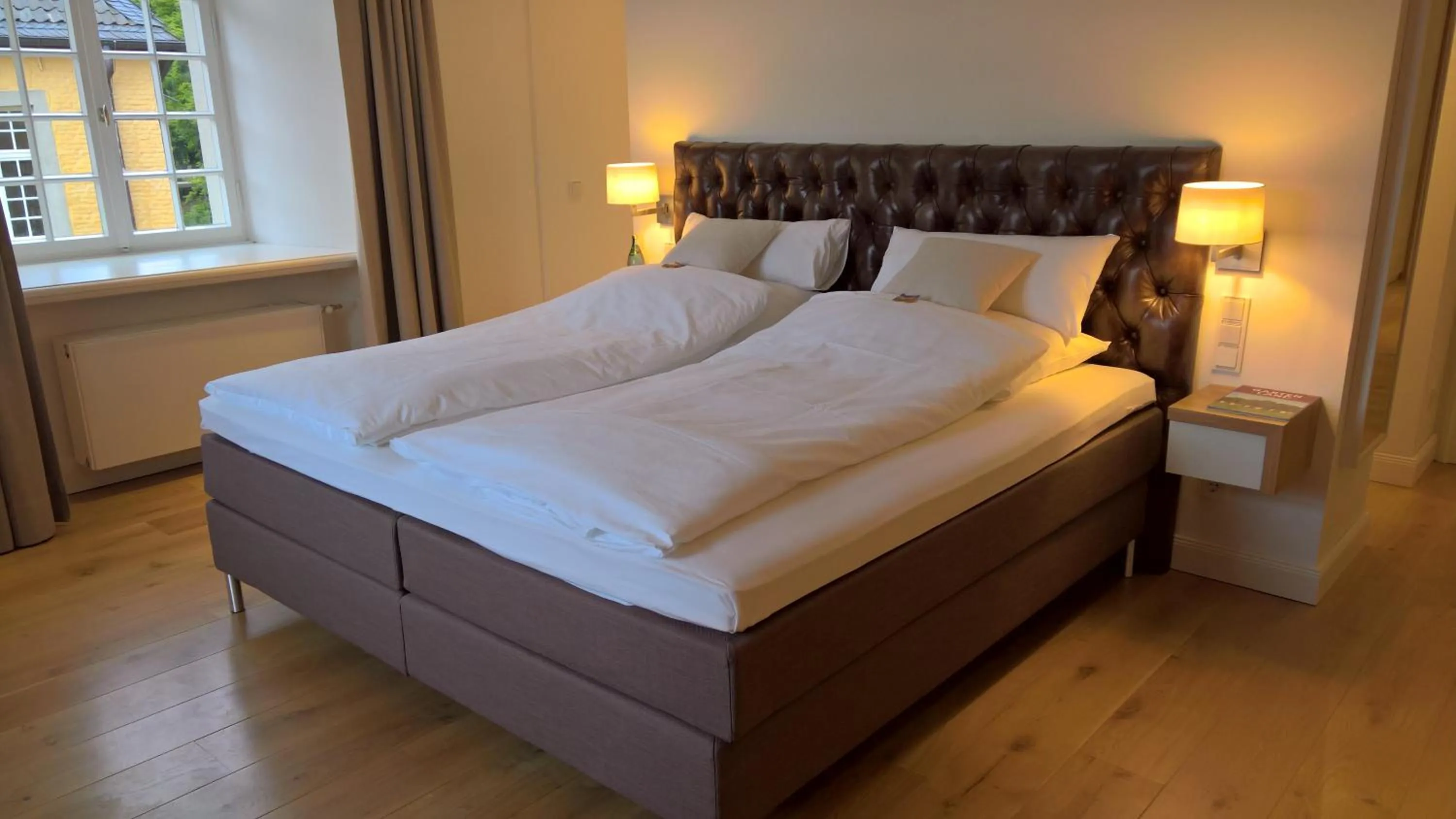 Bed in Hotel Schloss Dyck