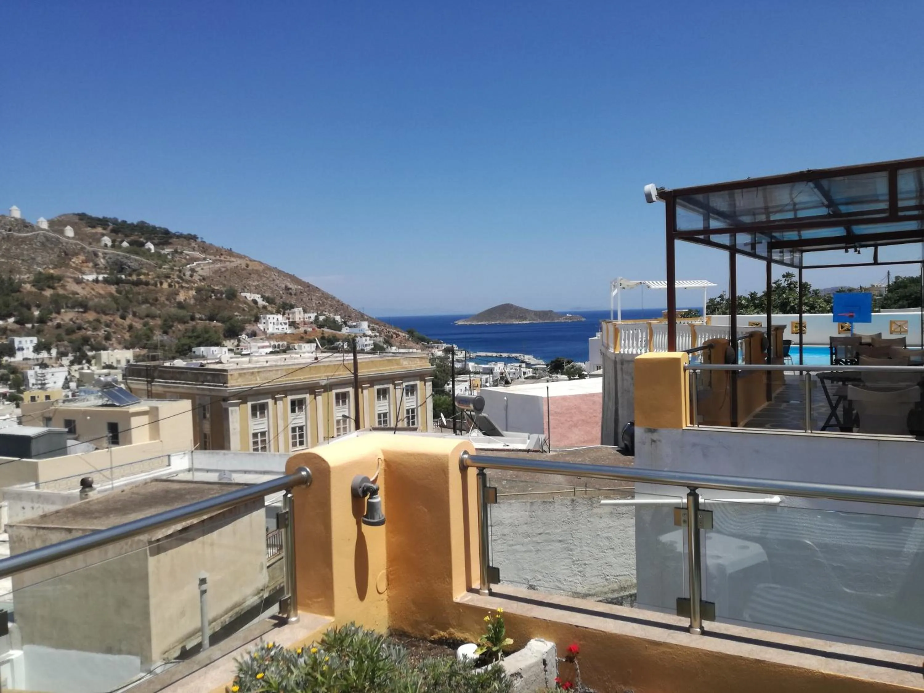 Balcony/Terrace in Elefteria Hotel