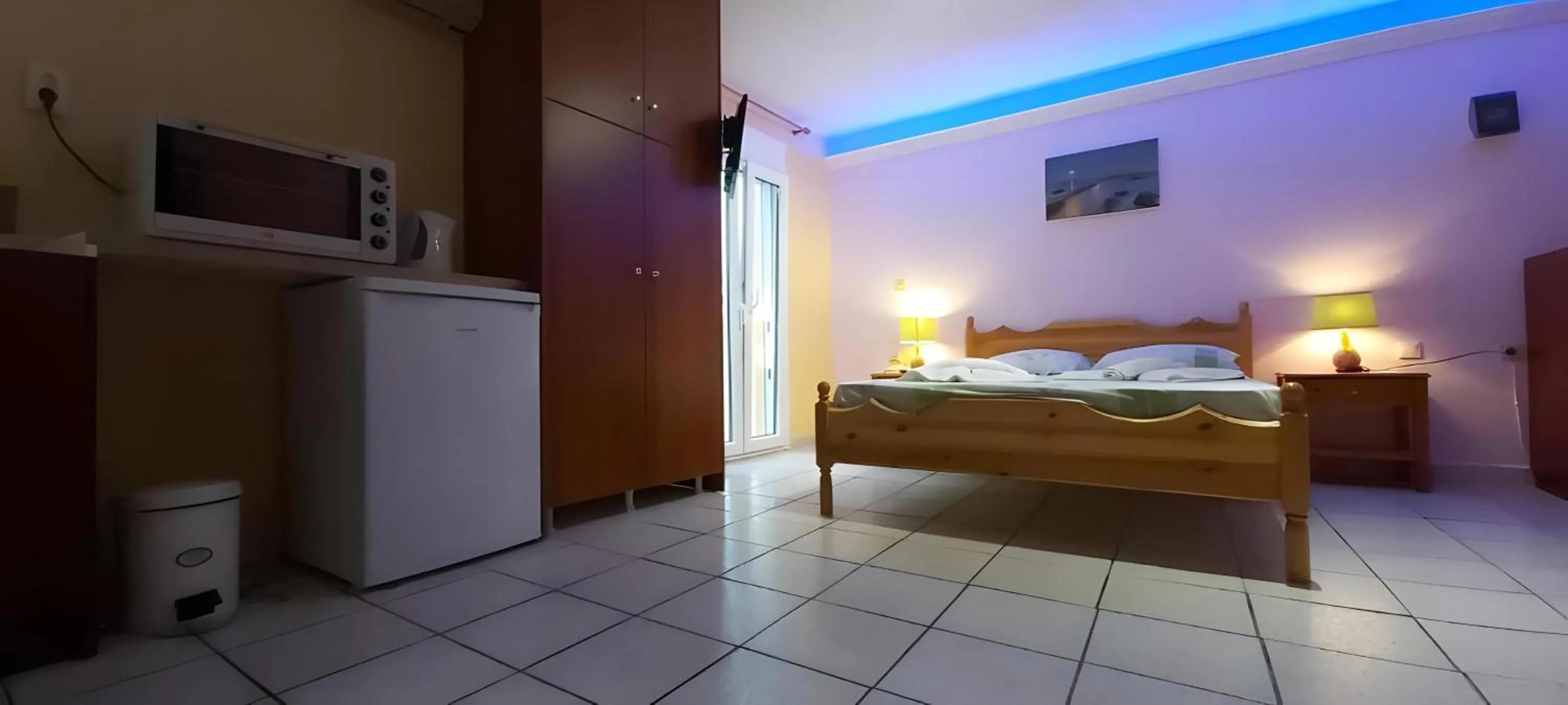 Bed in Elefteria Hotel