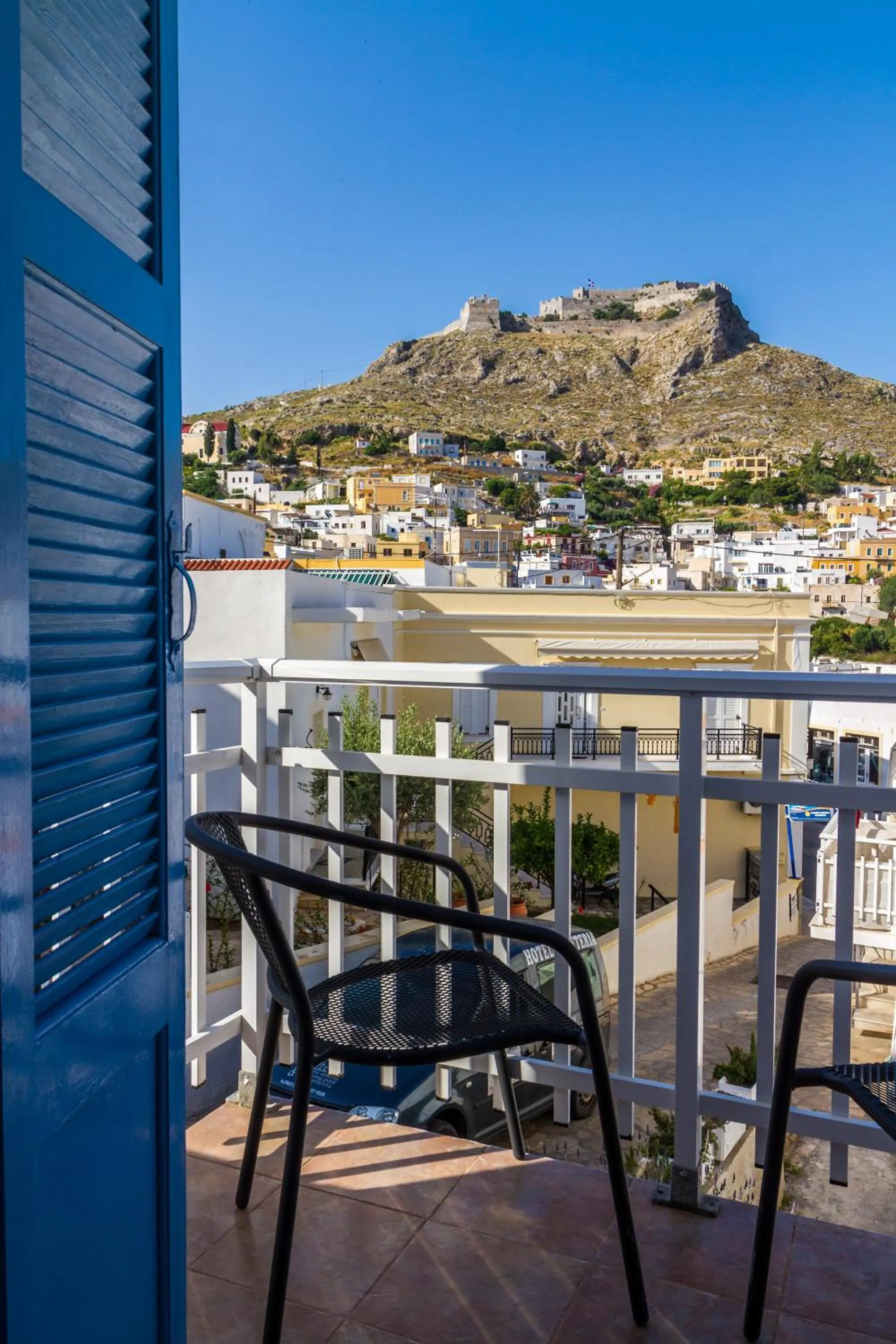 Balcony/Terrace in Elefteria Hotel