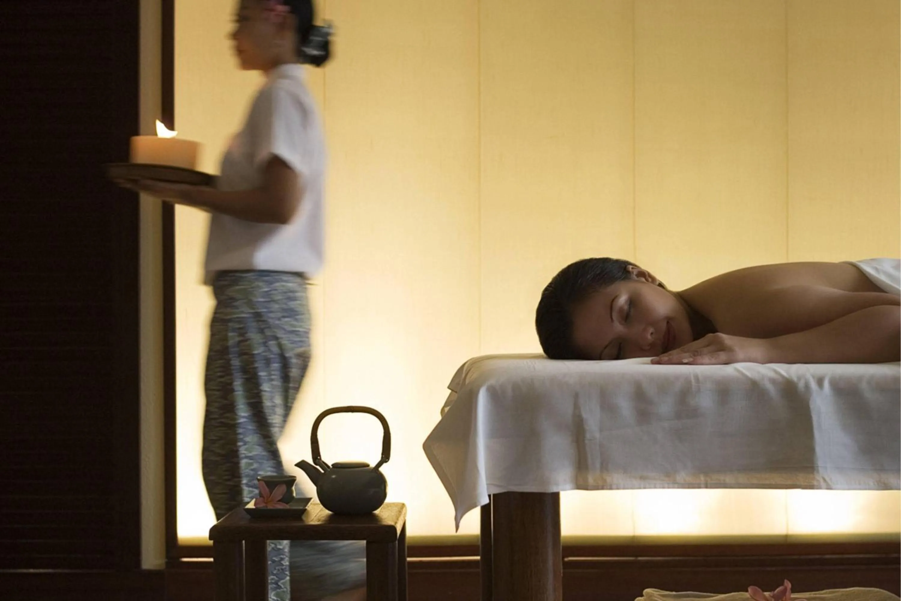 Spa and wellness centre/facilities in Miri Marriott Resort & Spa