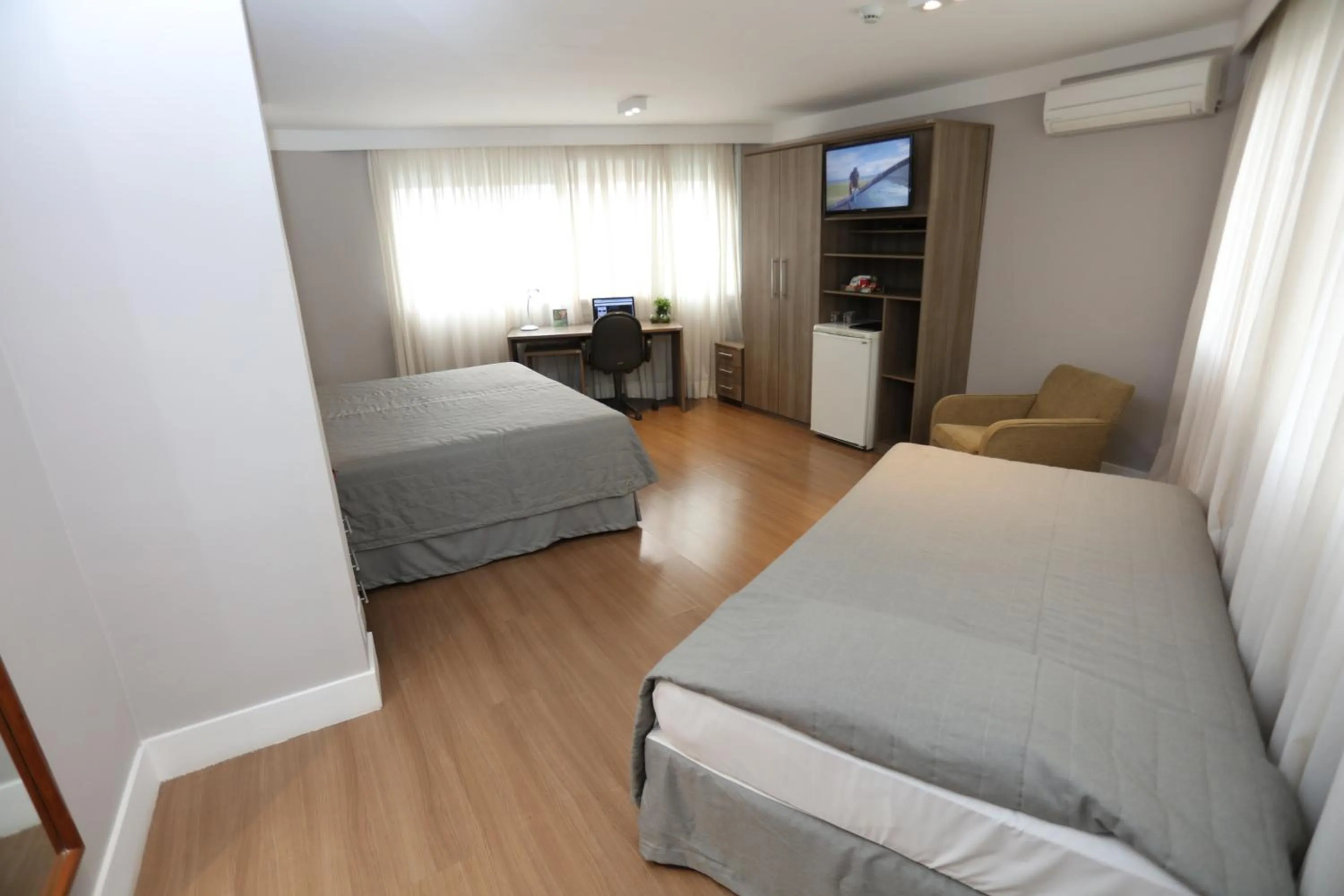 Bed in Hotel Trianon Paulista