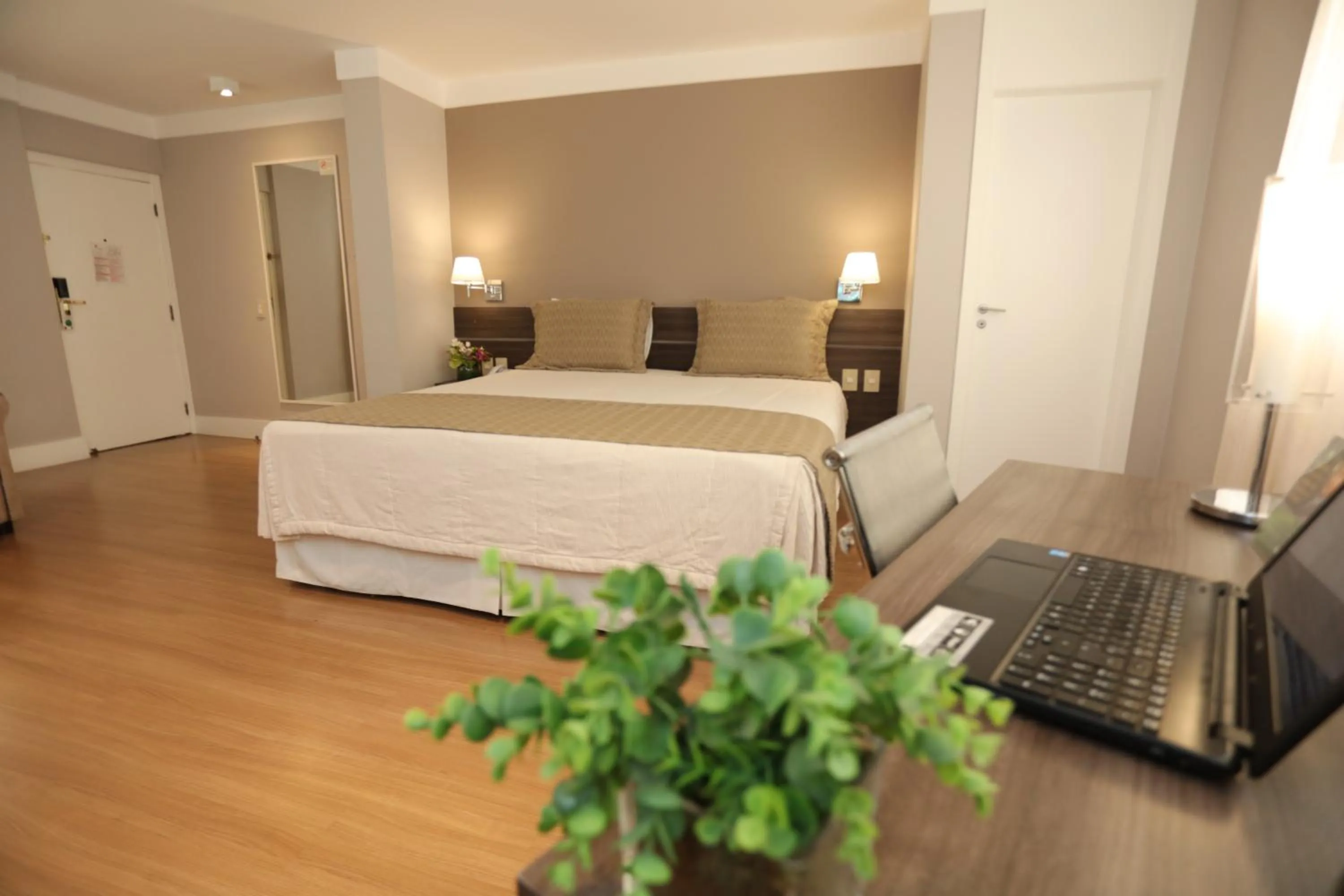 Bed in Hotel Trianon Paulista