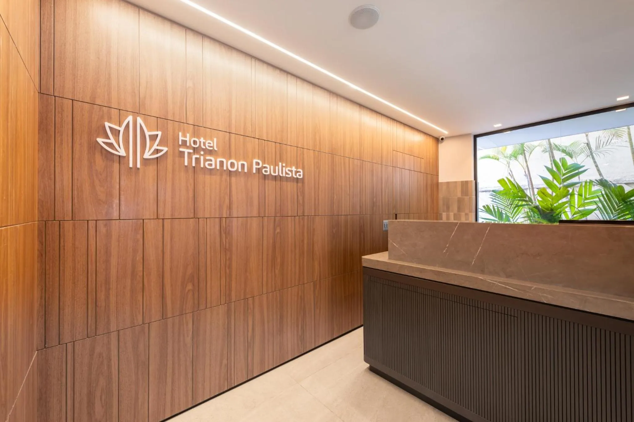 Lobby or reception in Hotel Trianon Paulista