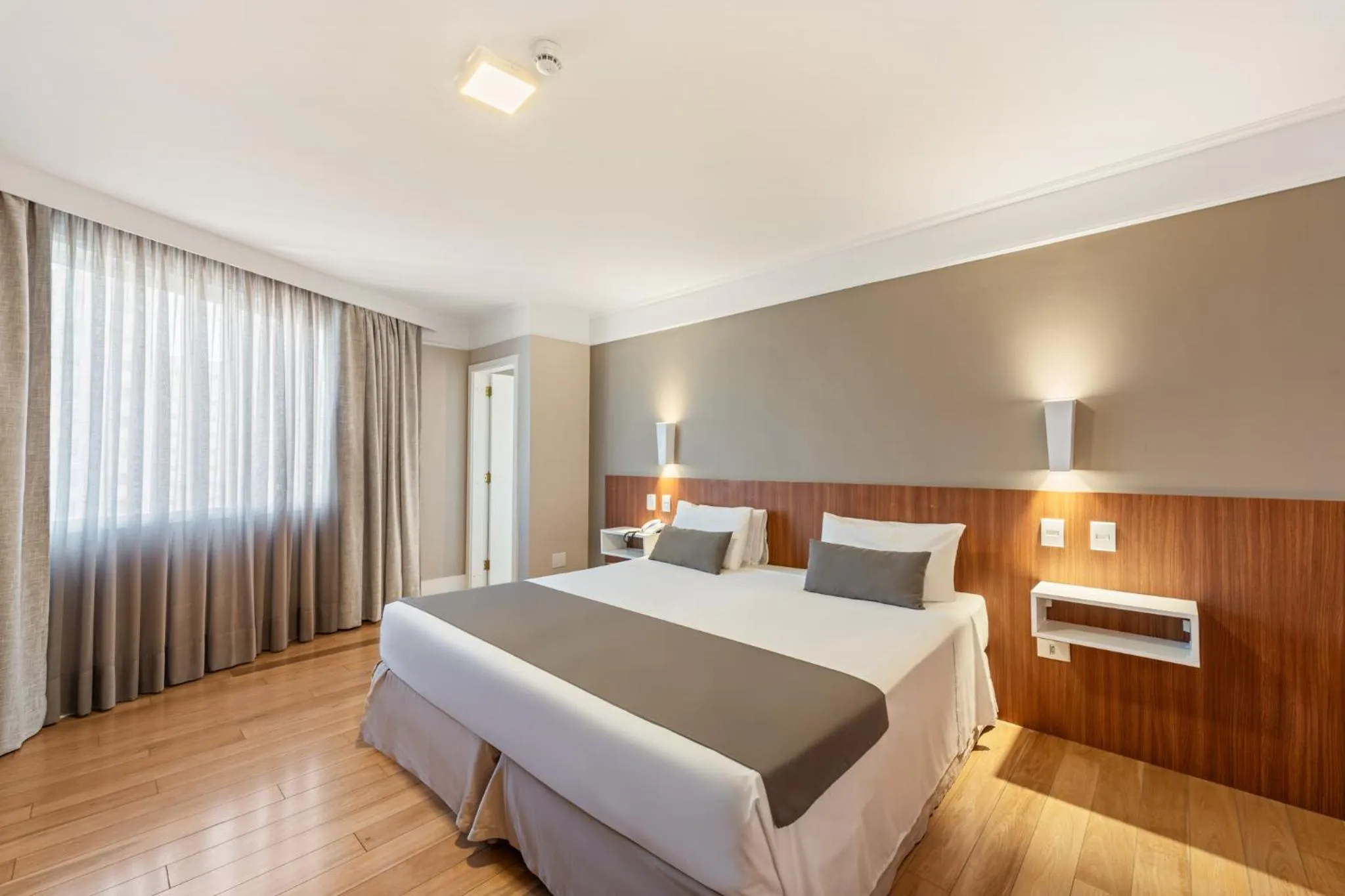 Bed in Hotel Trianon Paulista