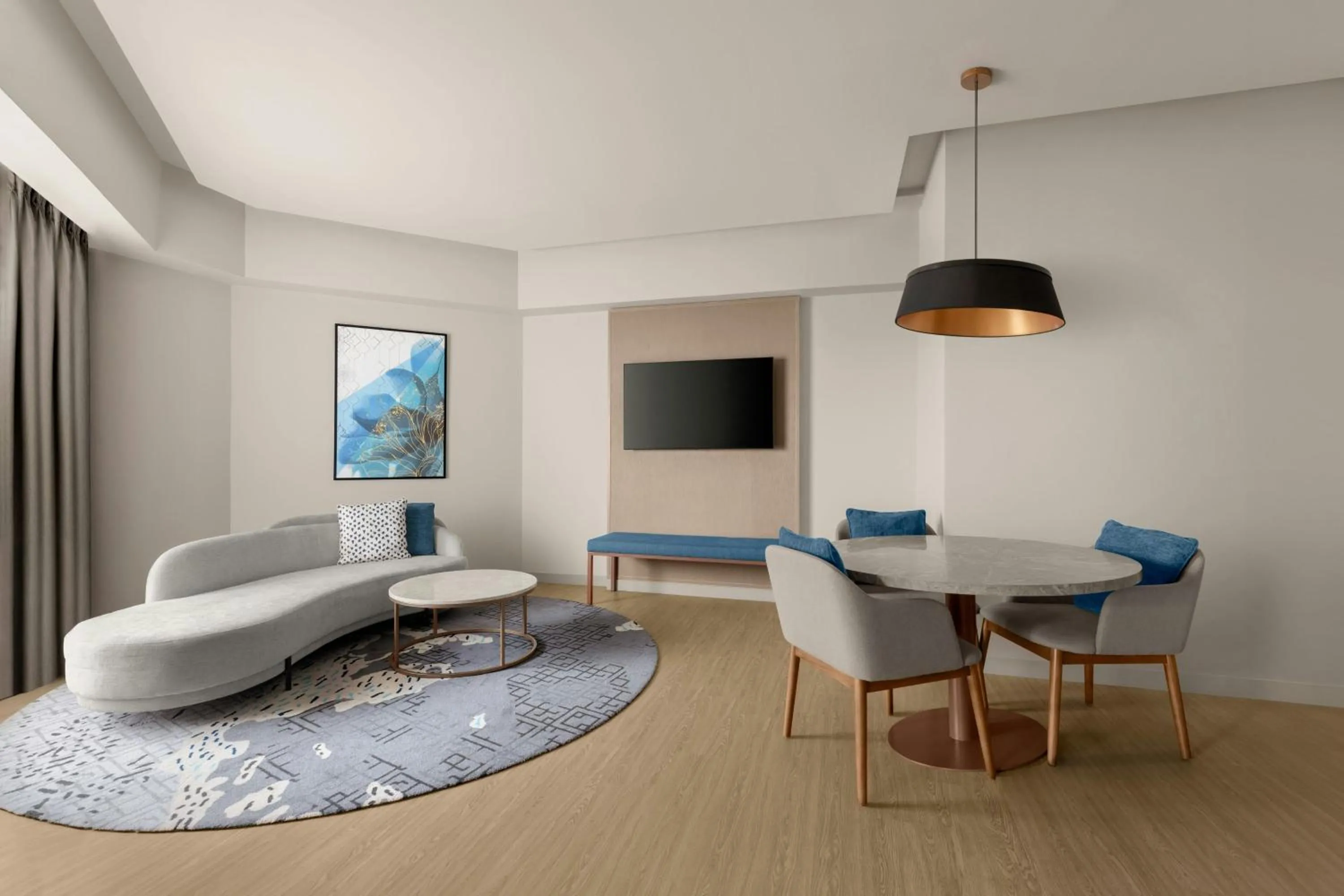 Living room in Putrajaya Marriott Hotel