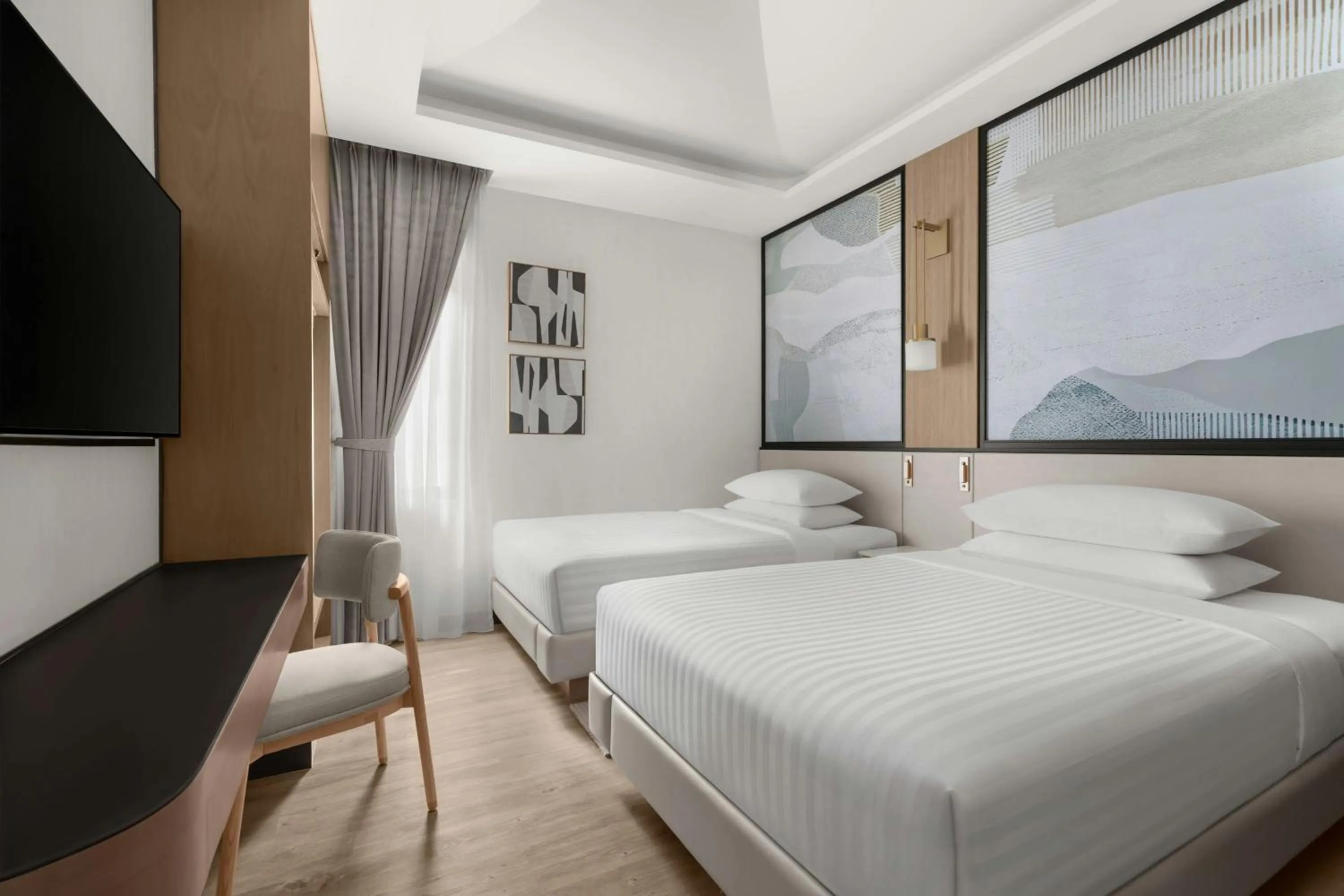 Bedroom, Bed in Putrajaya Marriott Hotel