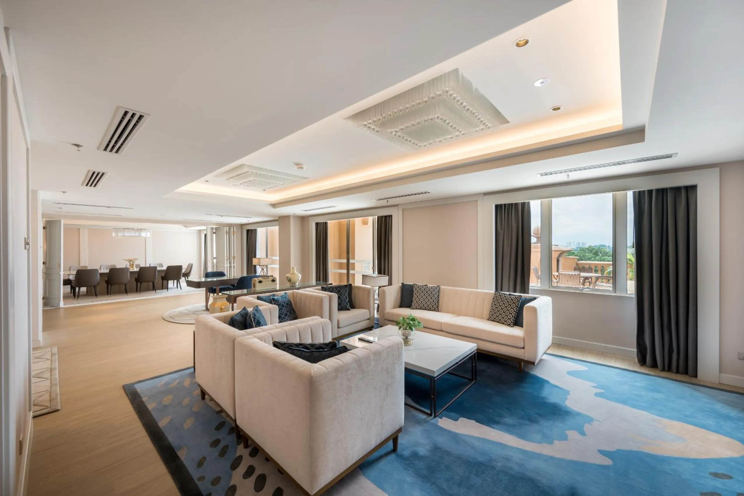 Living room in Putrajaya Marriott Hotel