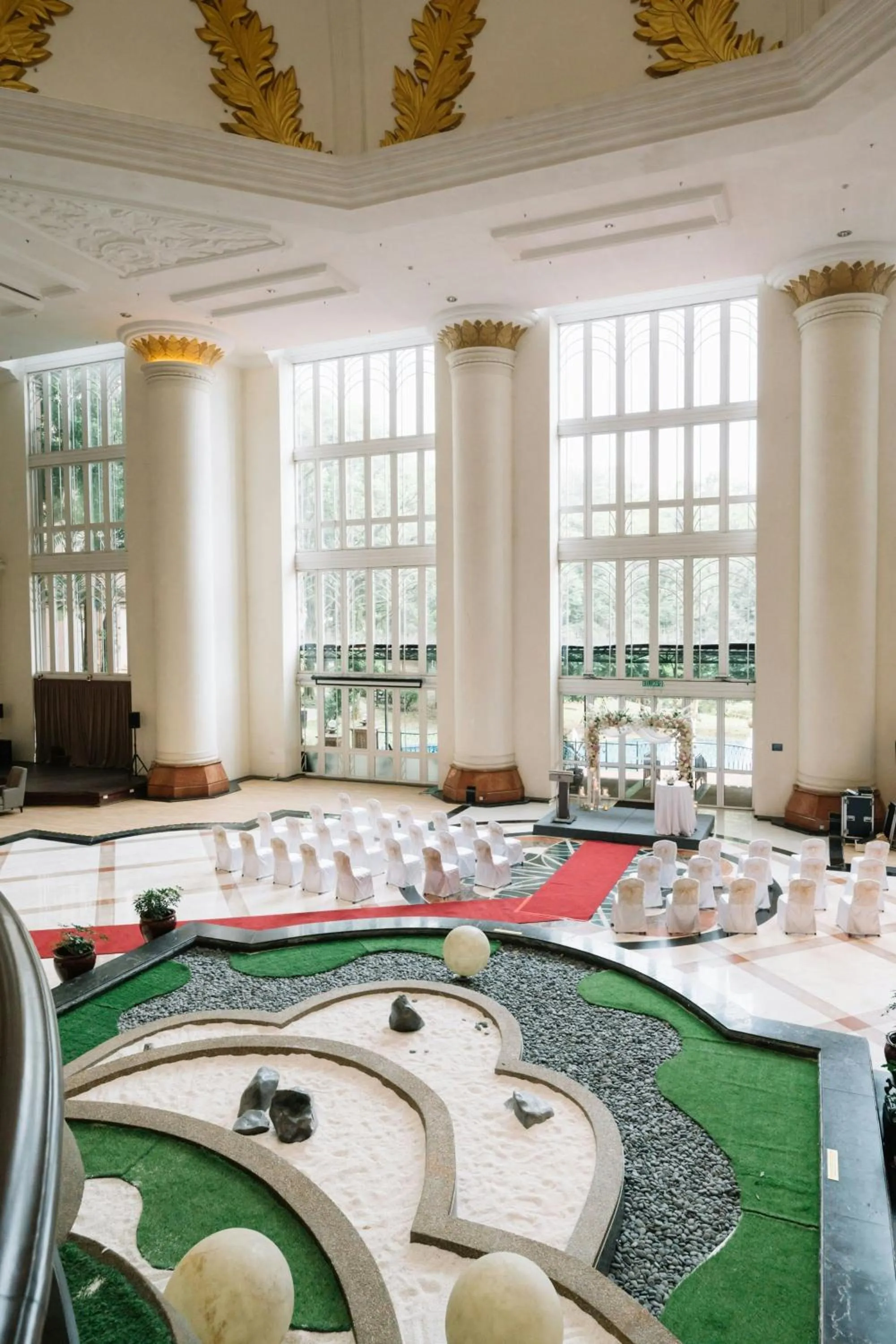 Lobby or reception in Putrajaya Marriott Hotel