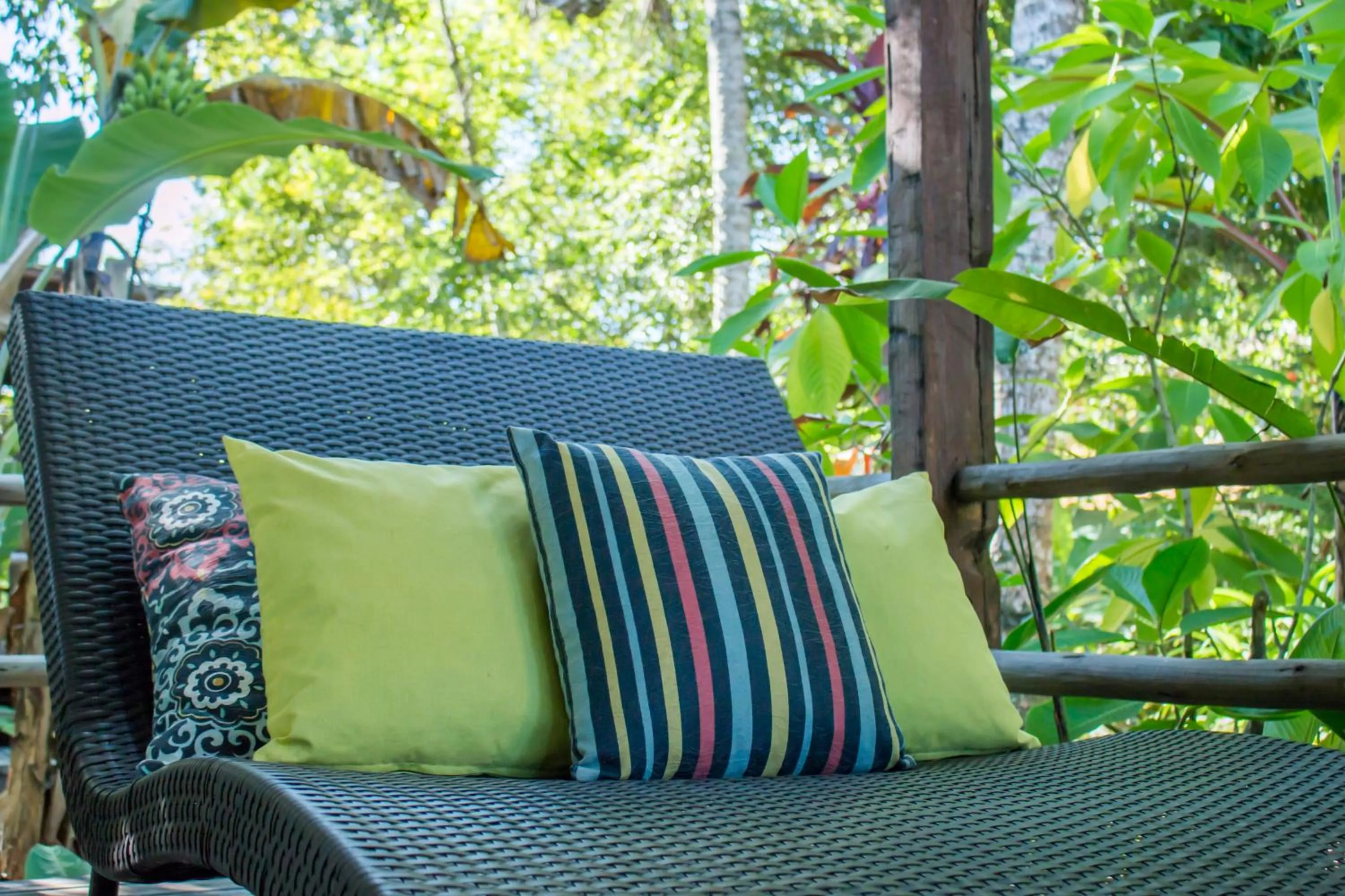Balcony/Terrace in Pousada Calypso