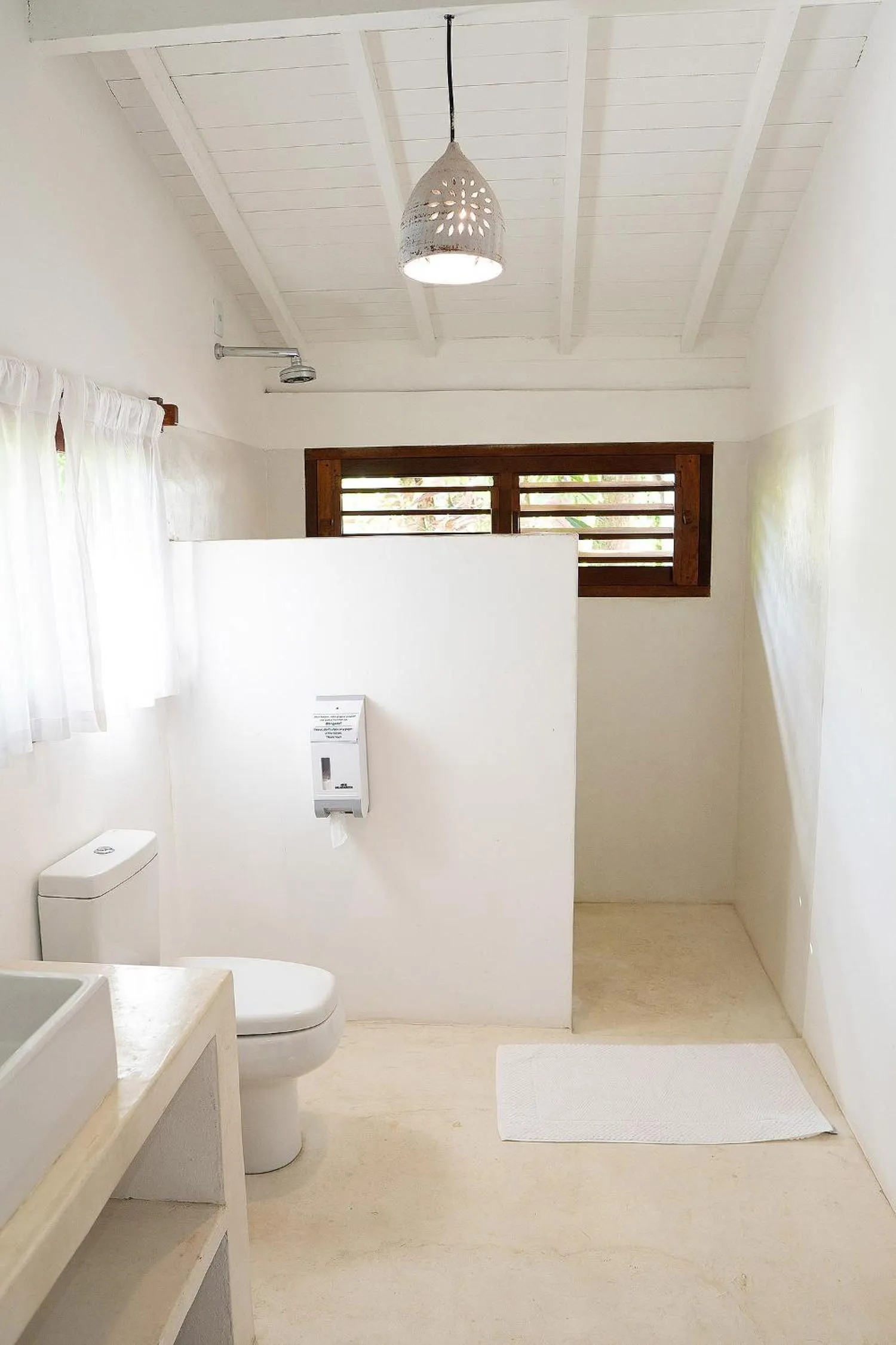 Bathroom in Pousada Calypso