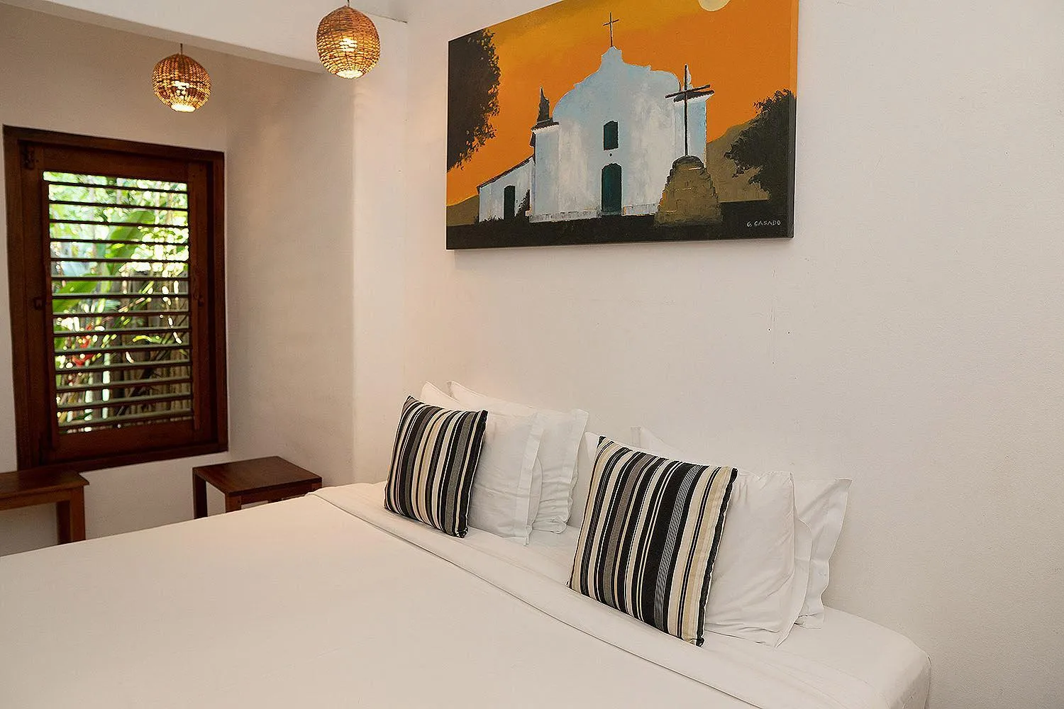 Bedroom, Bed in Pousada Calypso