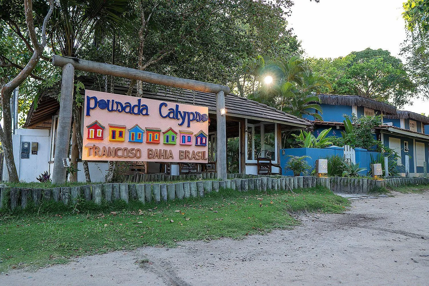 Facade/entrance in Pousada Calypso