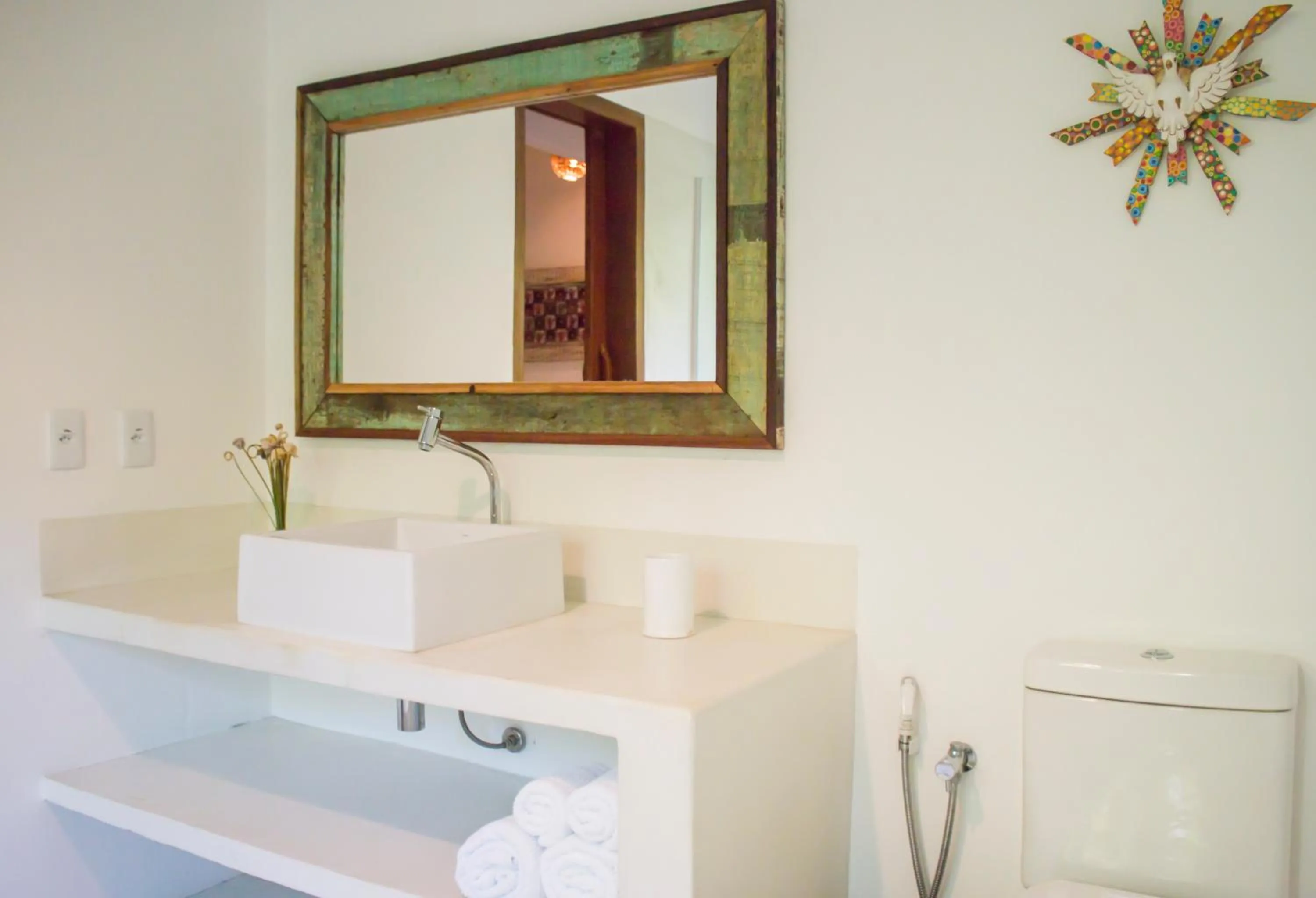 Bathroom in Pousada Calypso