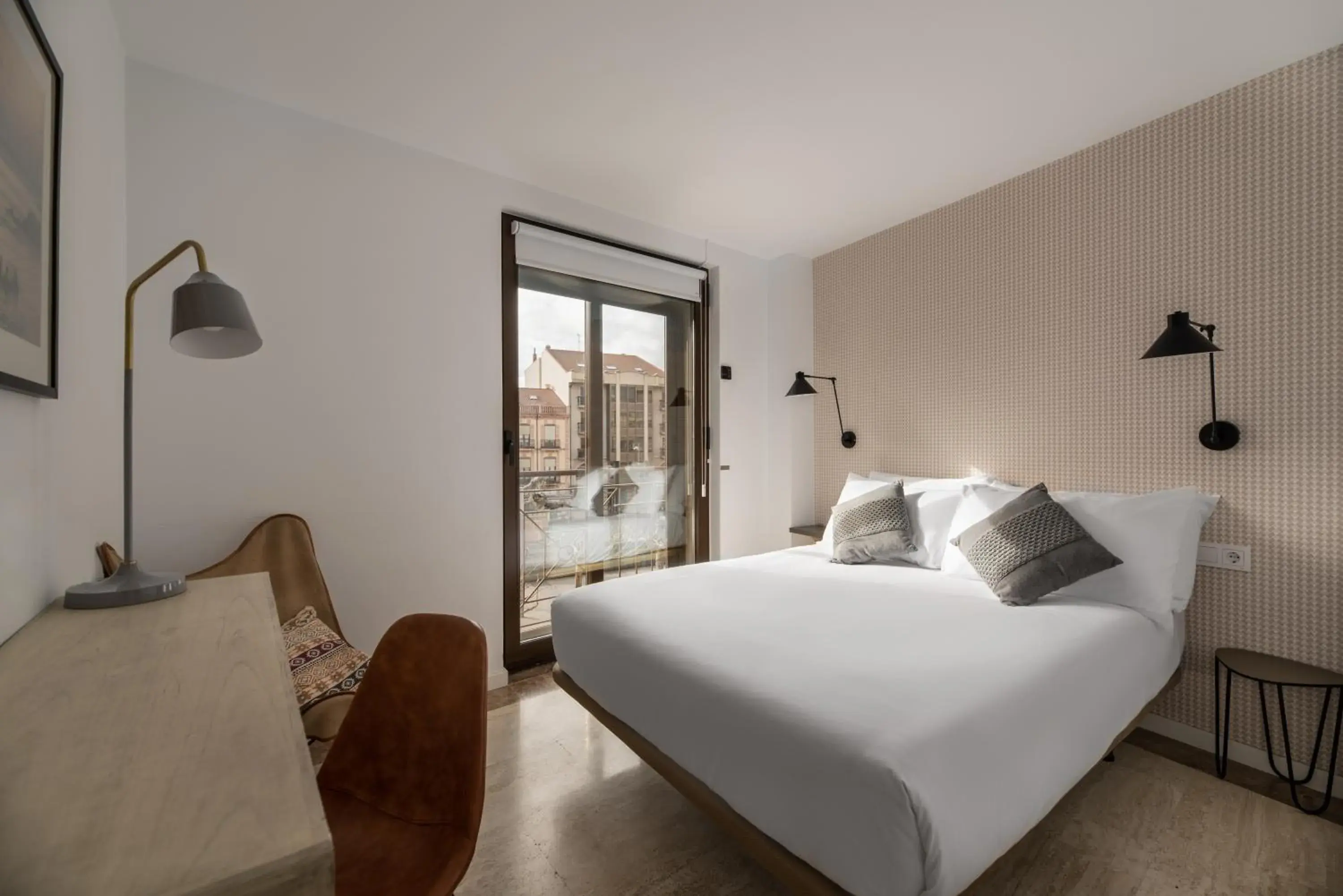 Bed in Apartamentos Suite The Way Bed in Apartamentos Suite The Way