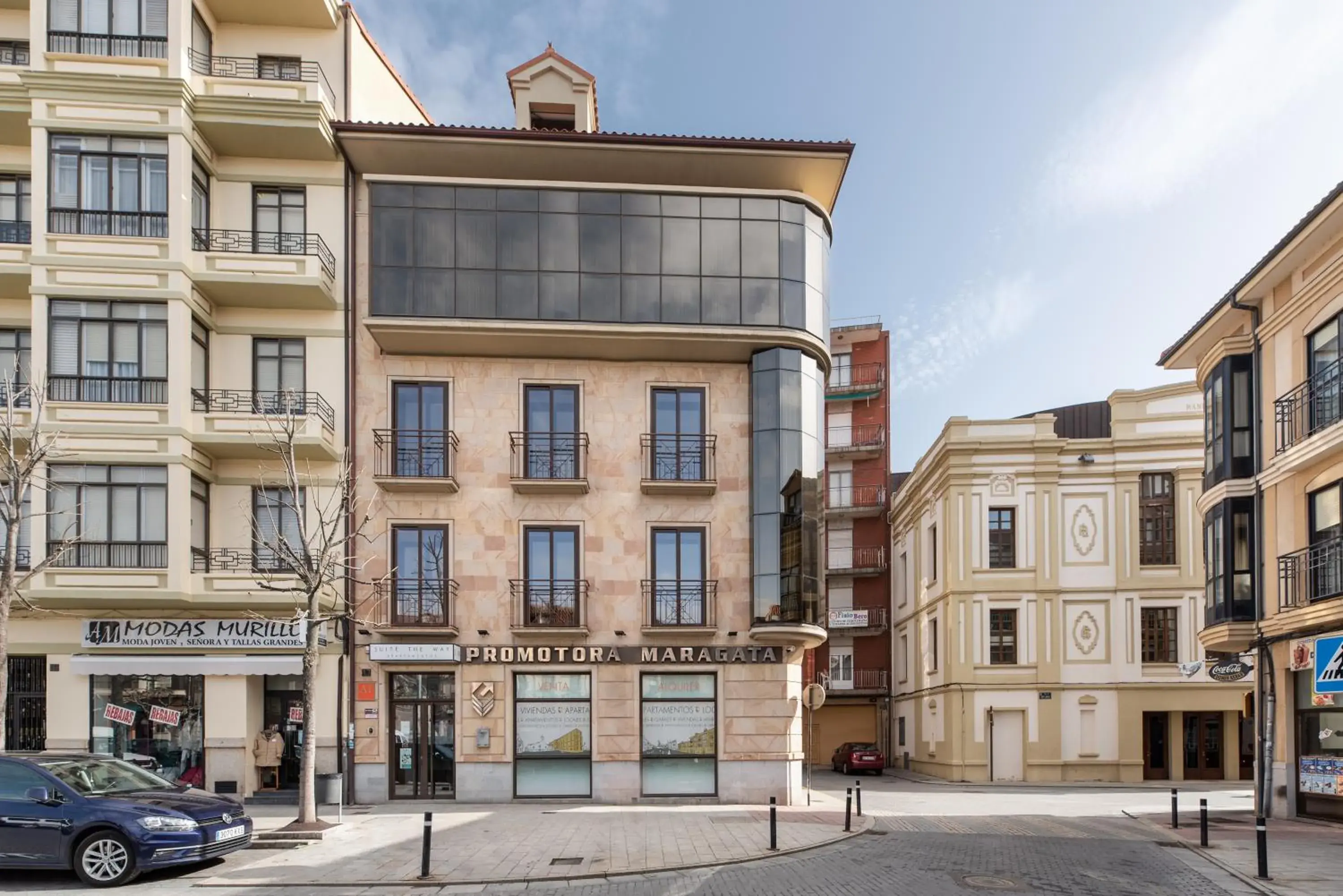 Property building in Apartamentos Suite The Way Property building in Apartamentos Suite The Way